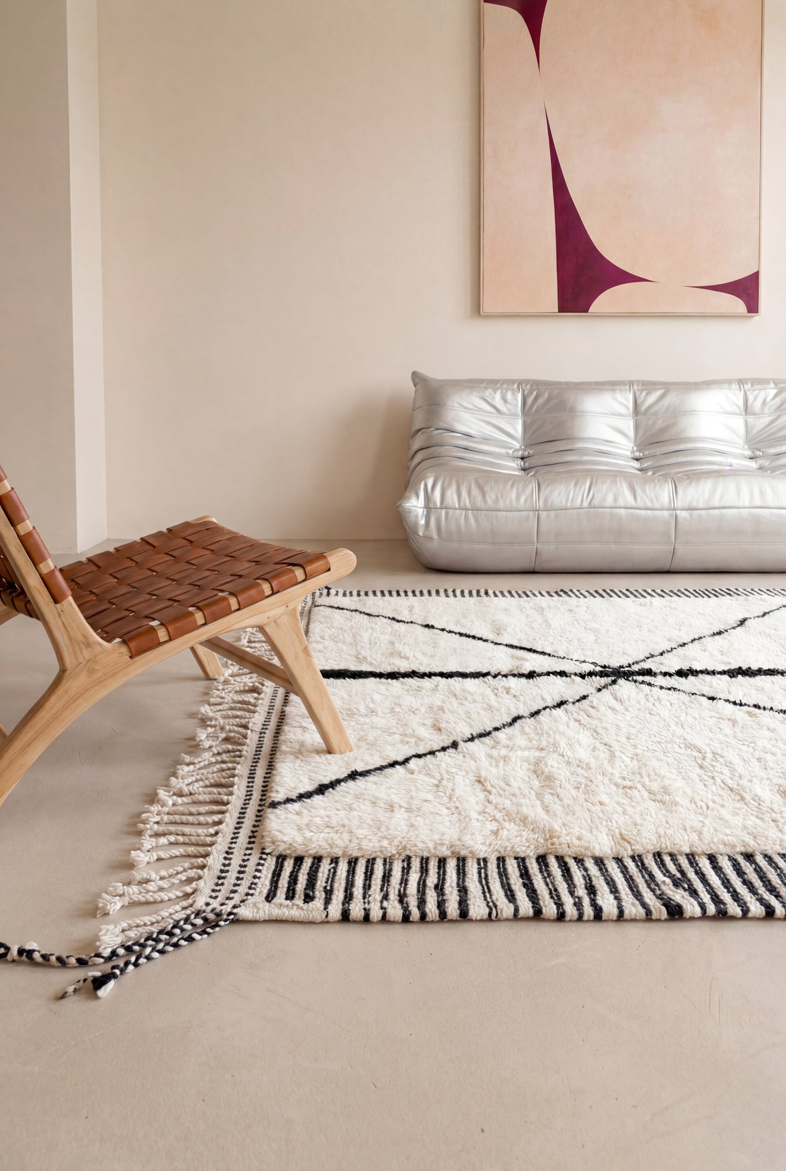 Tapis berbère M'rirt - n°1968