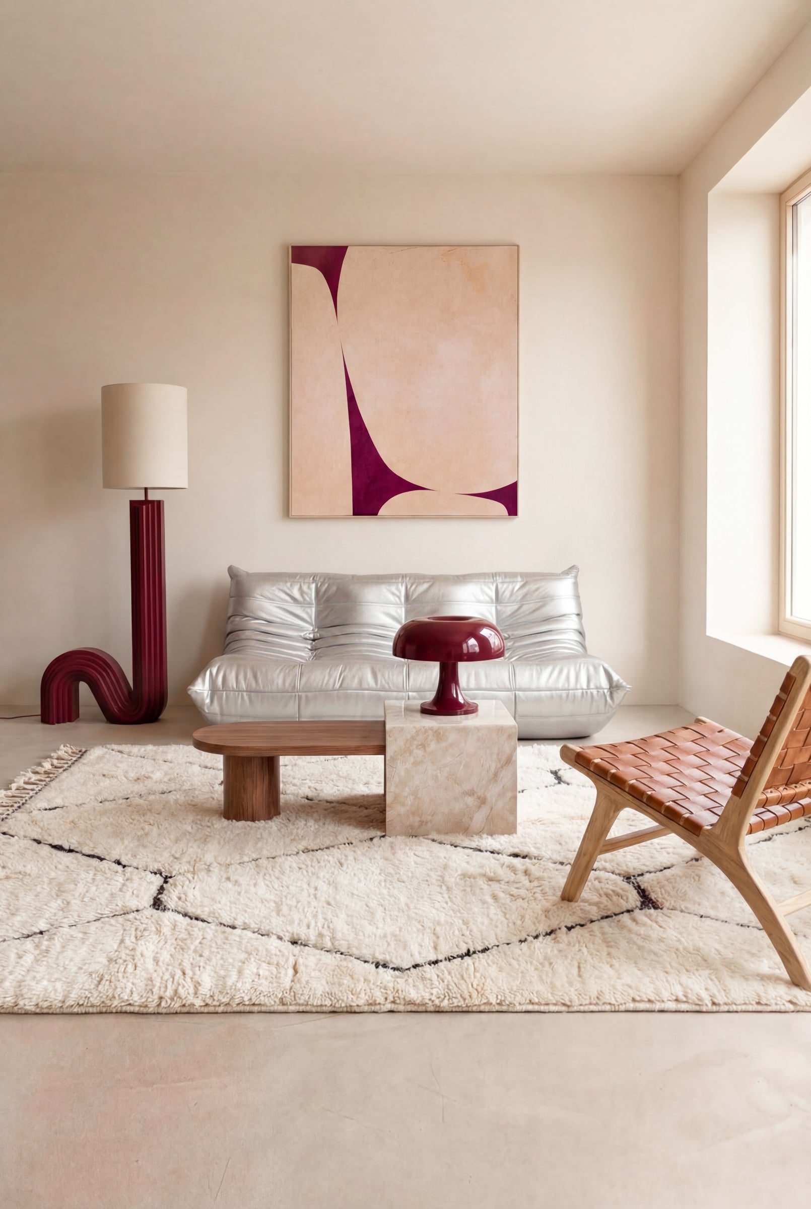 Tapis berbère M'rirt - n°912