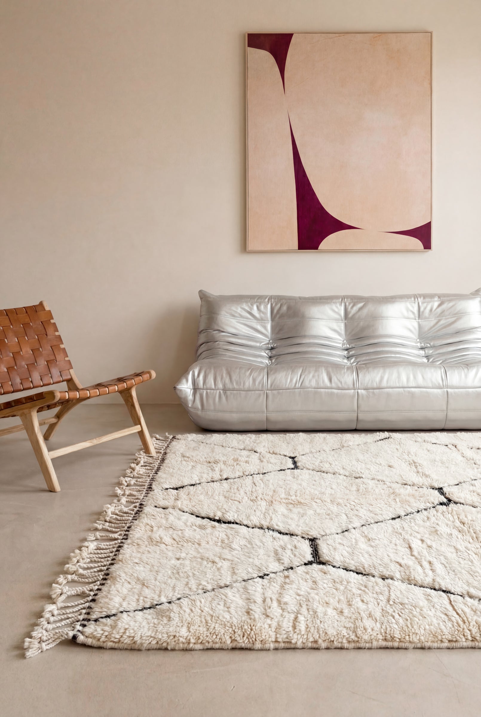 Tapis berbère M'rirt - n°912