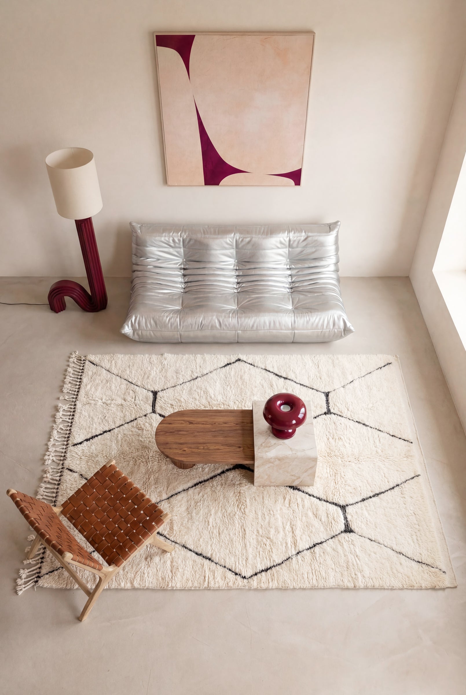 Berberteppich M'rirt - Nr. 912