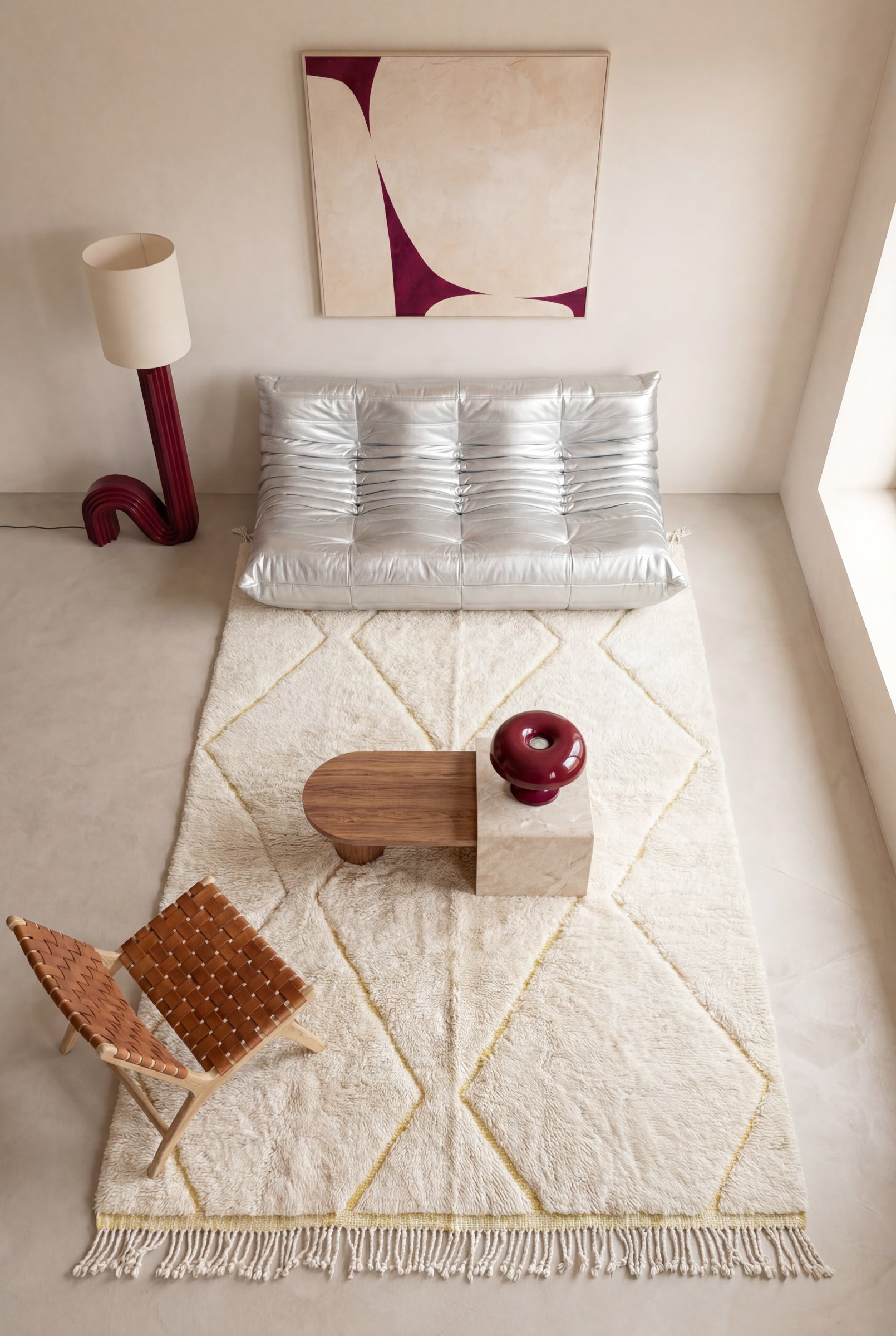 Tapis berbère M'rirt - n°938