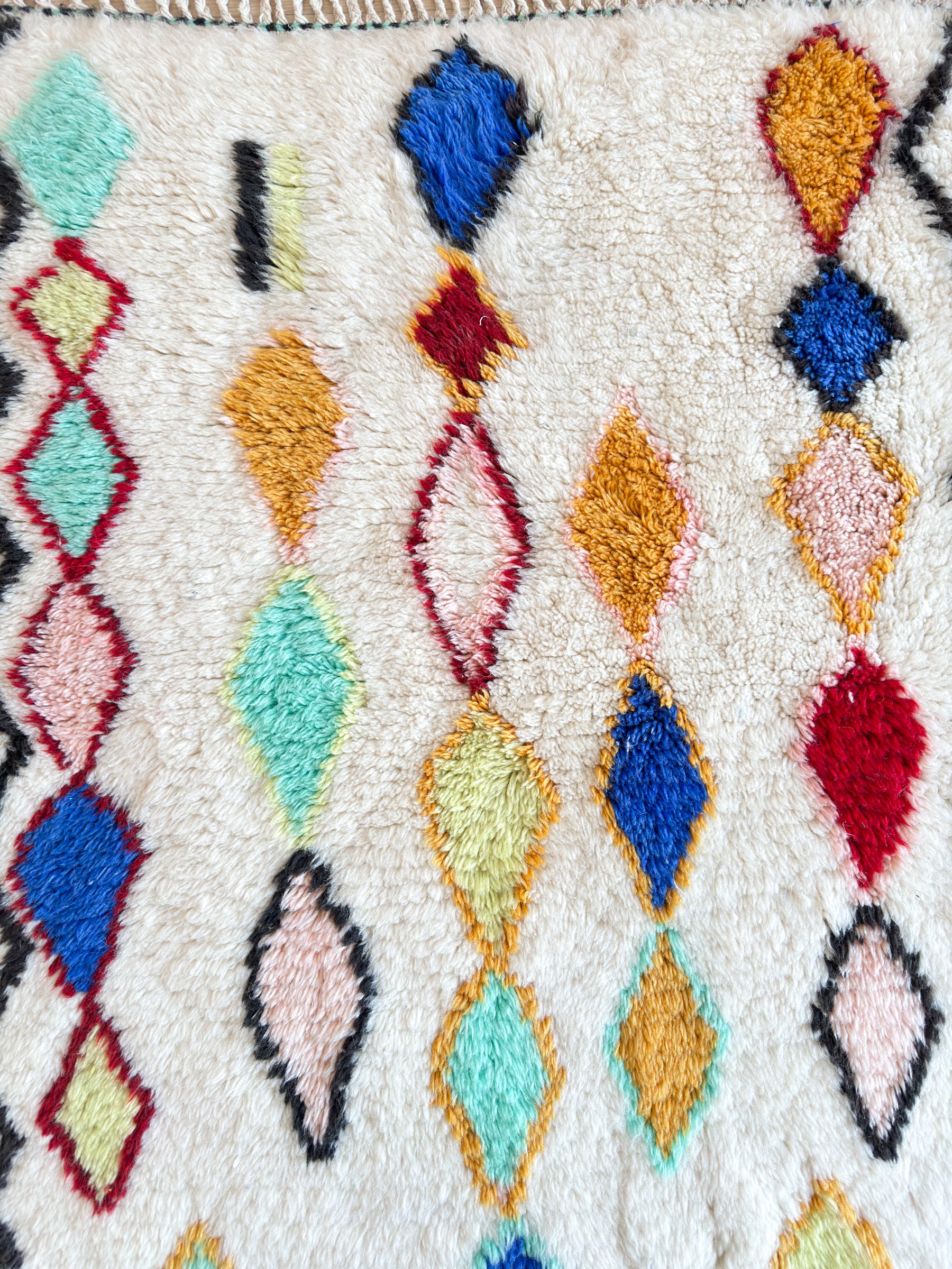 Colorful Berber rug 112 x 167 cm - No. 2531