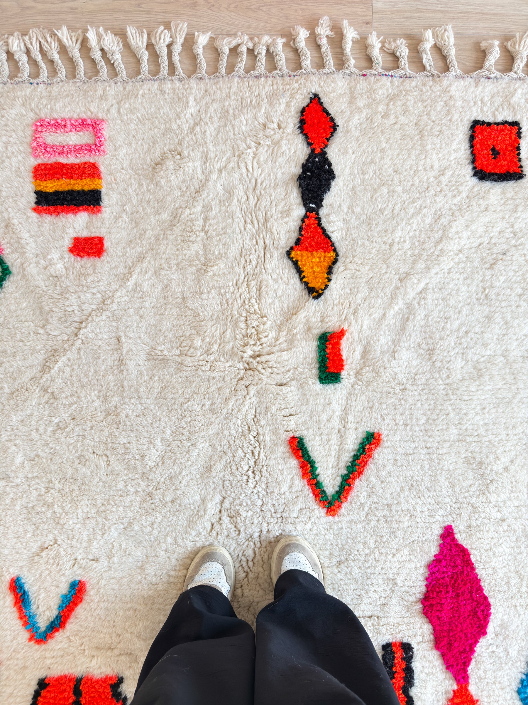 Tapis berbère coloré 142 x 225 cm - n°2470