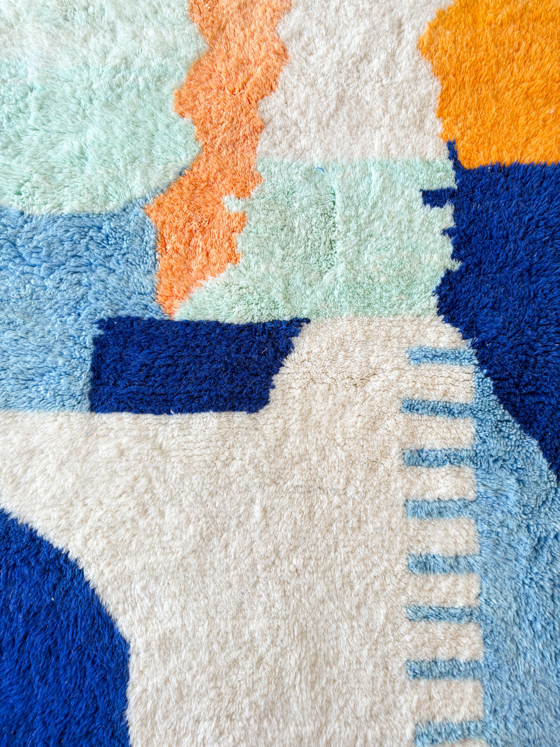 Colorful Berber rug 124 x 195 cm - No. 2523