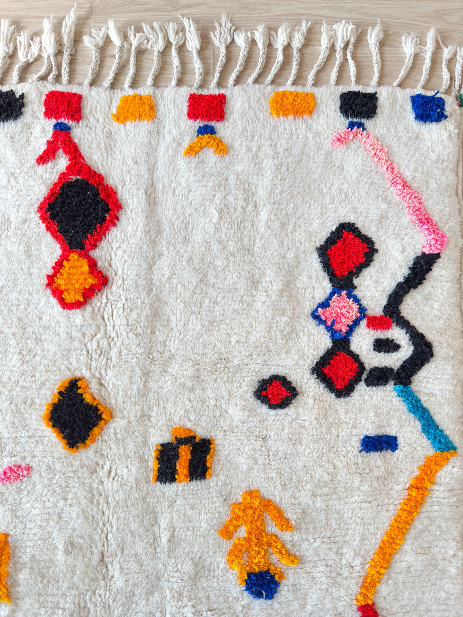 Tapis berbère coloré 143 x 234 cm - n°2483