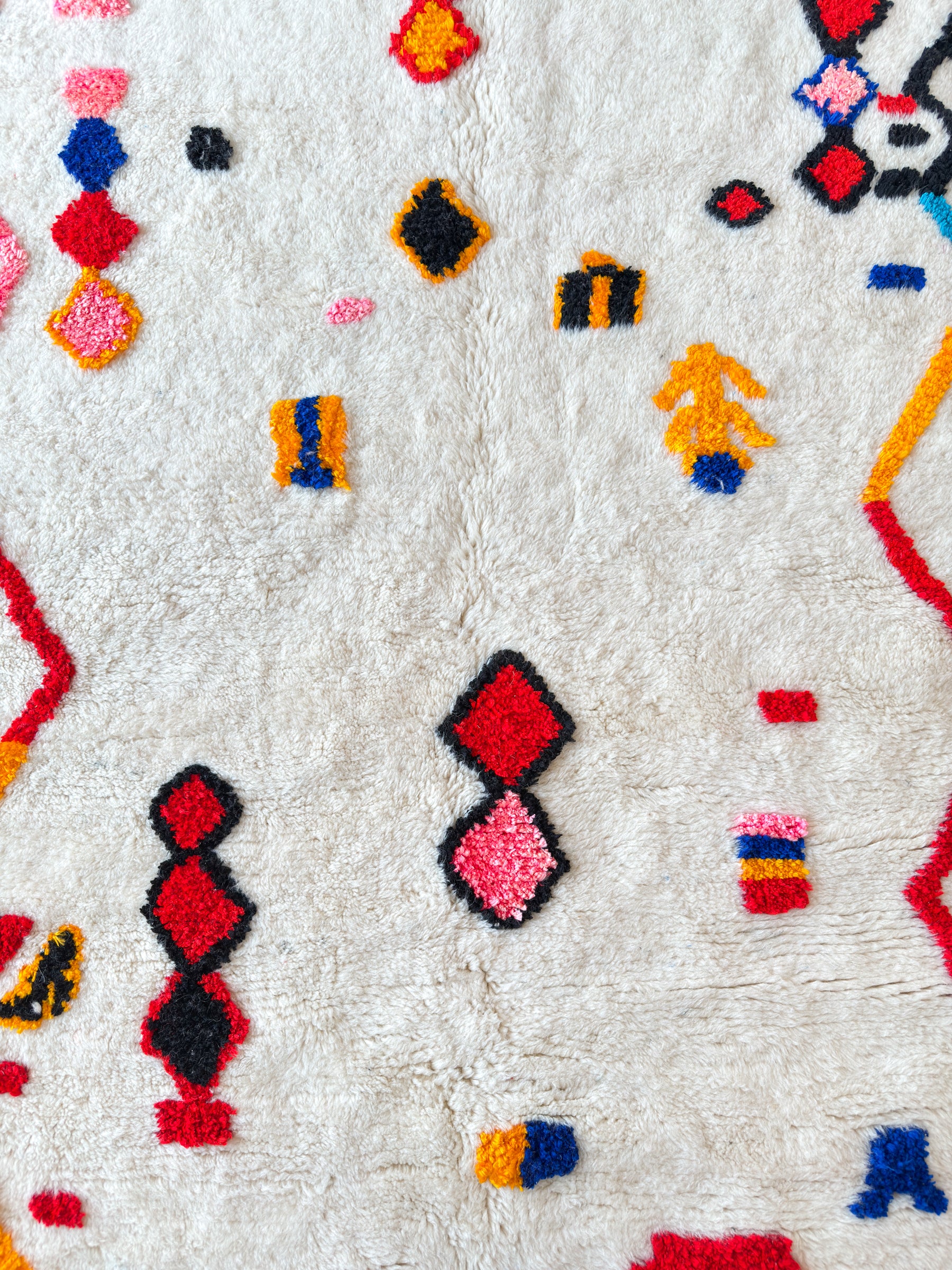 Tapis berbère coloré 143 x 234 cm - n°2483