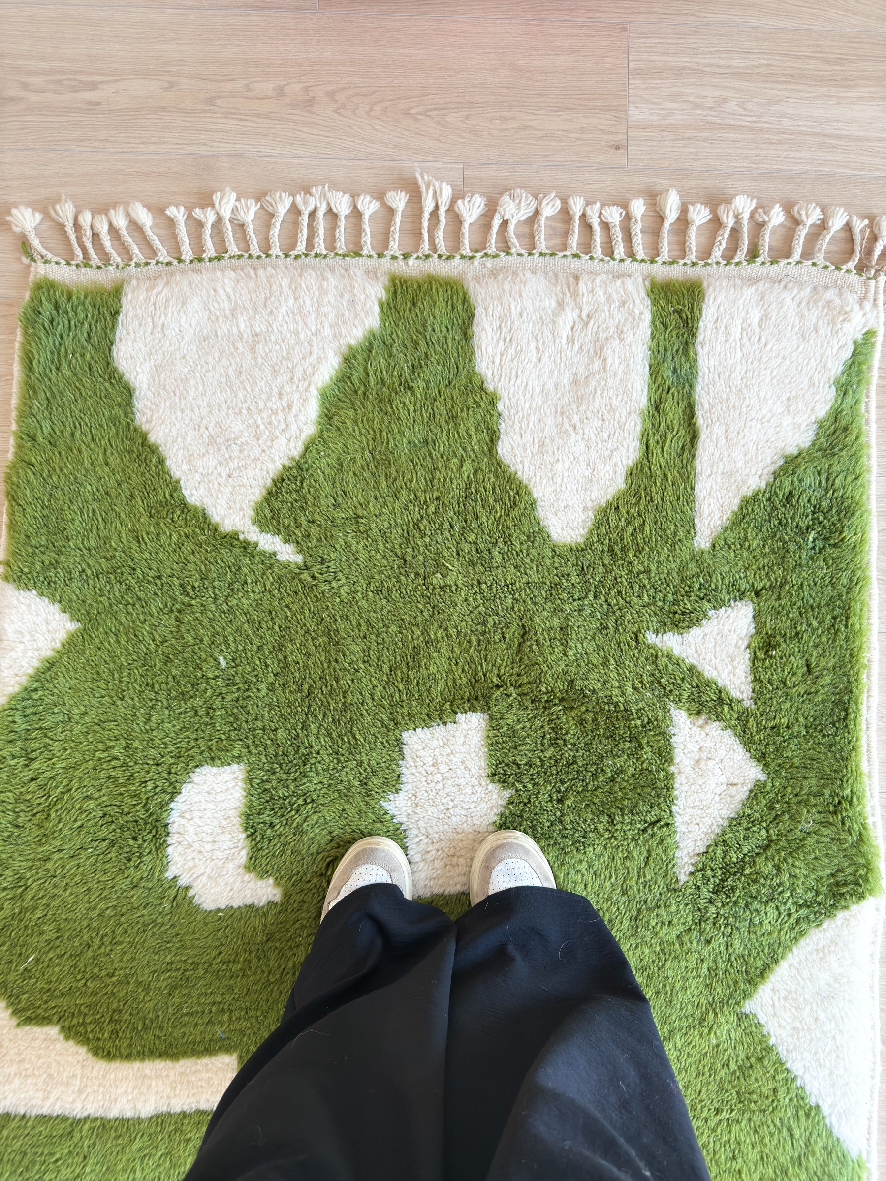 Colorful Berber rug 107 x 167 cm - No. 2513