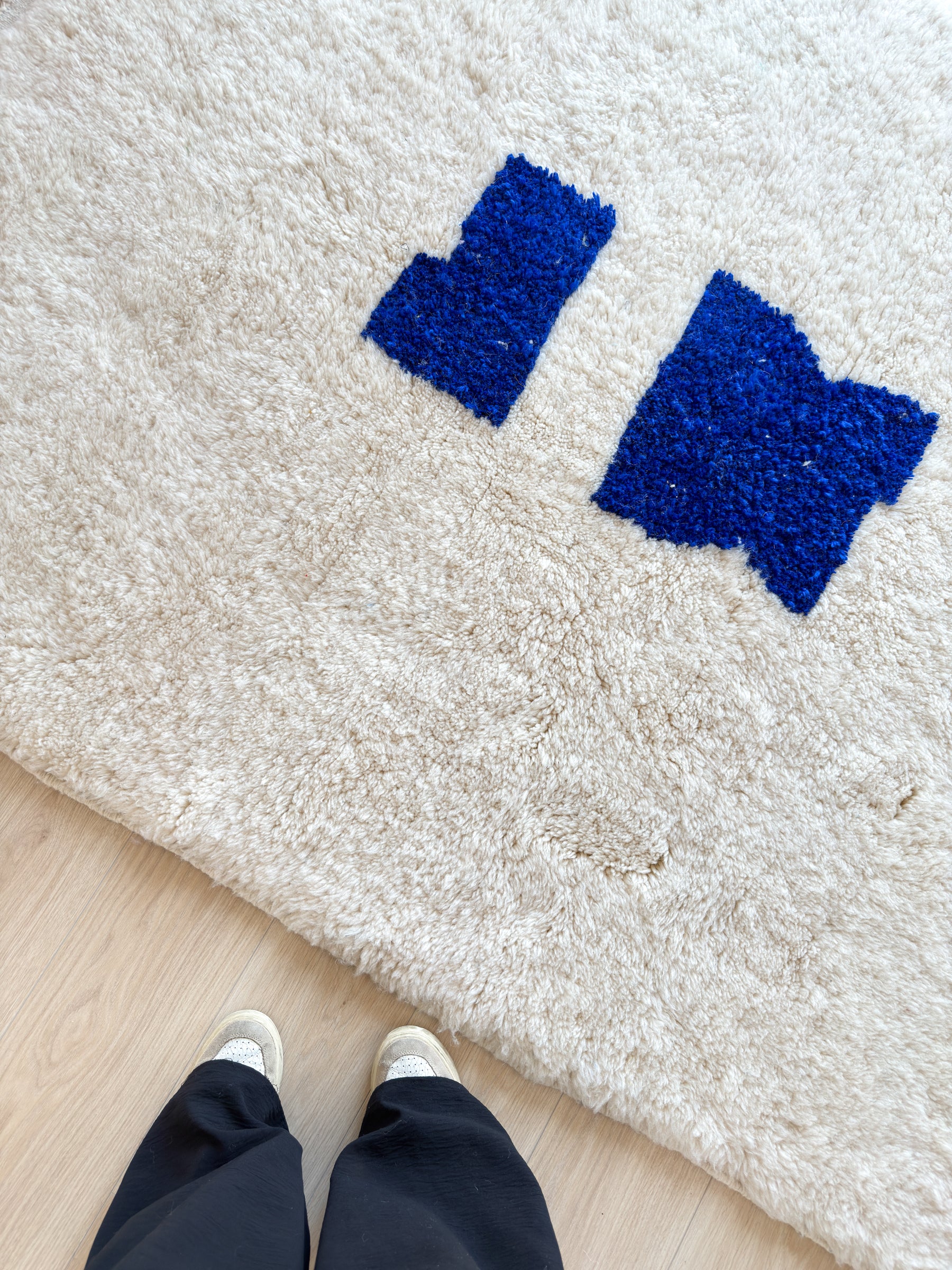 Colorful Berber rug 155 x 220 cm - No. 2478