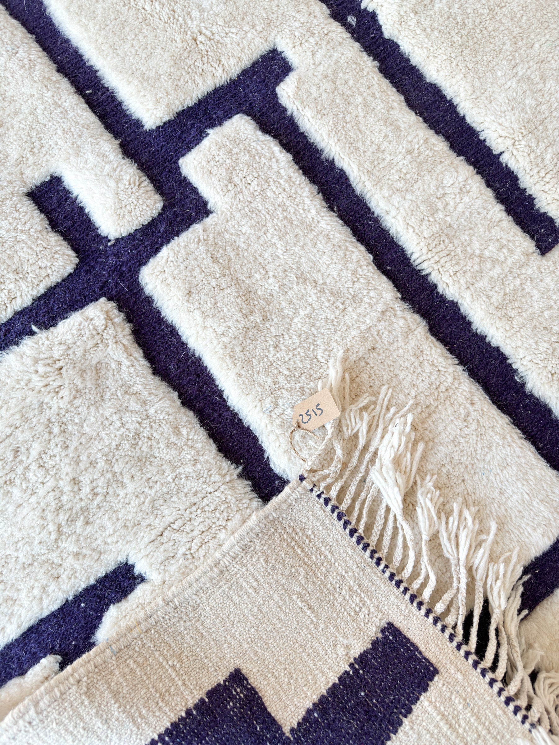 Tapis Beni Ouarain 156 x 274 cm - n°2515