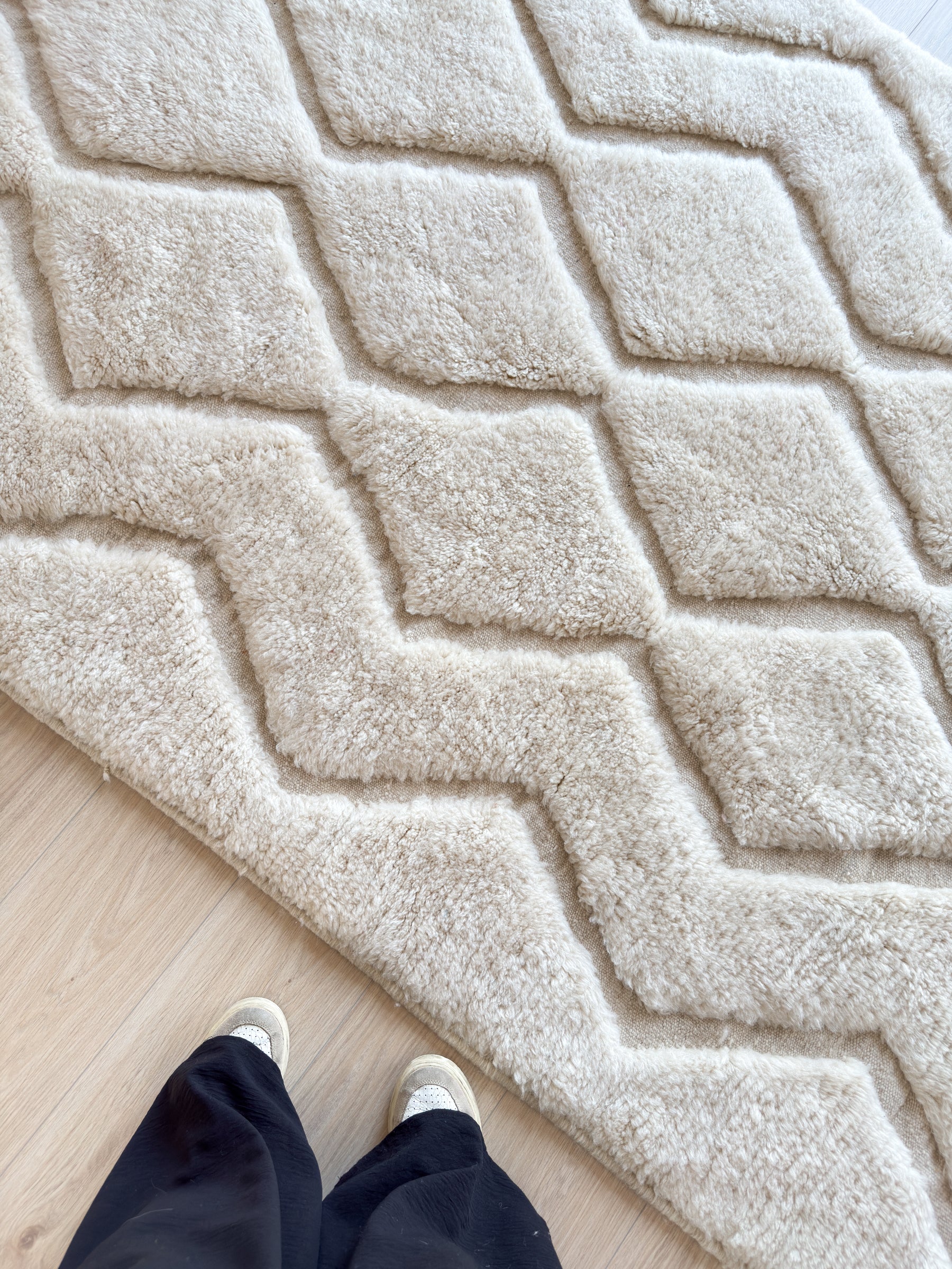 Tapis Beni Ouarain 151 x 275 cm - n°2535