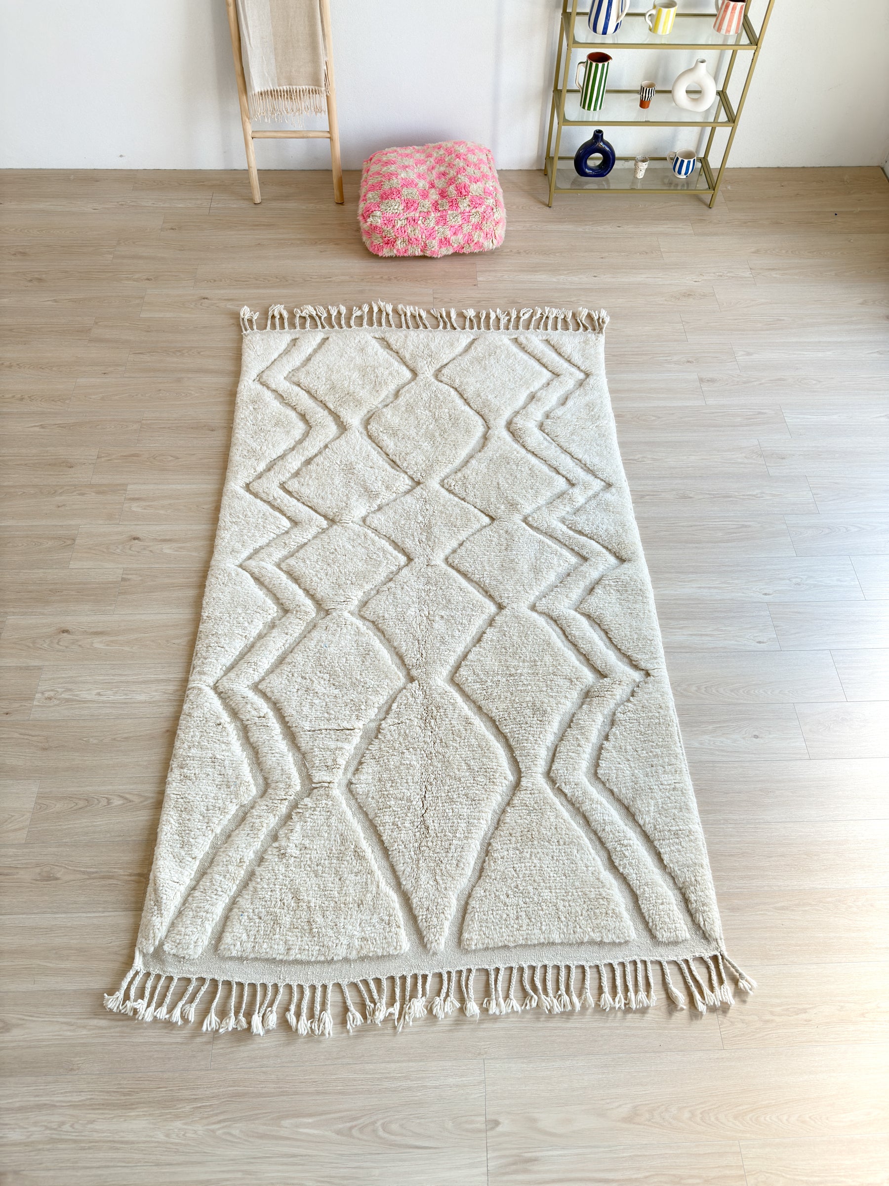 Tapis Beni Ouarain 155 x 276 cm - n°2503