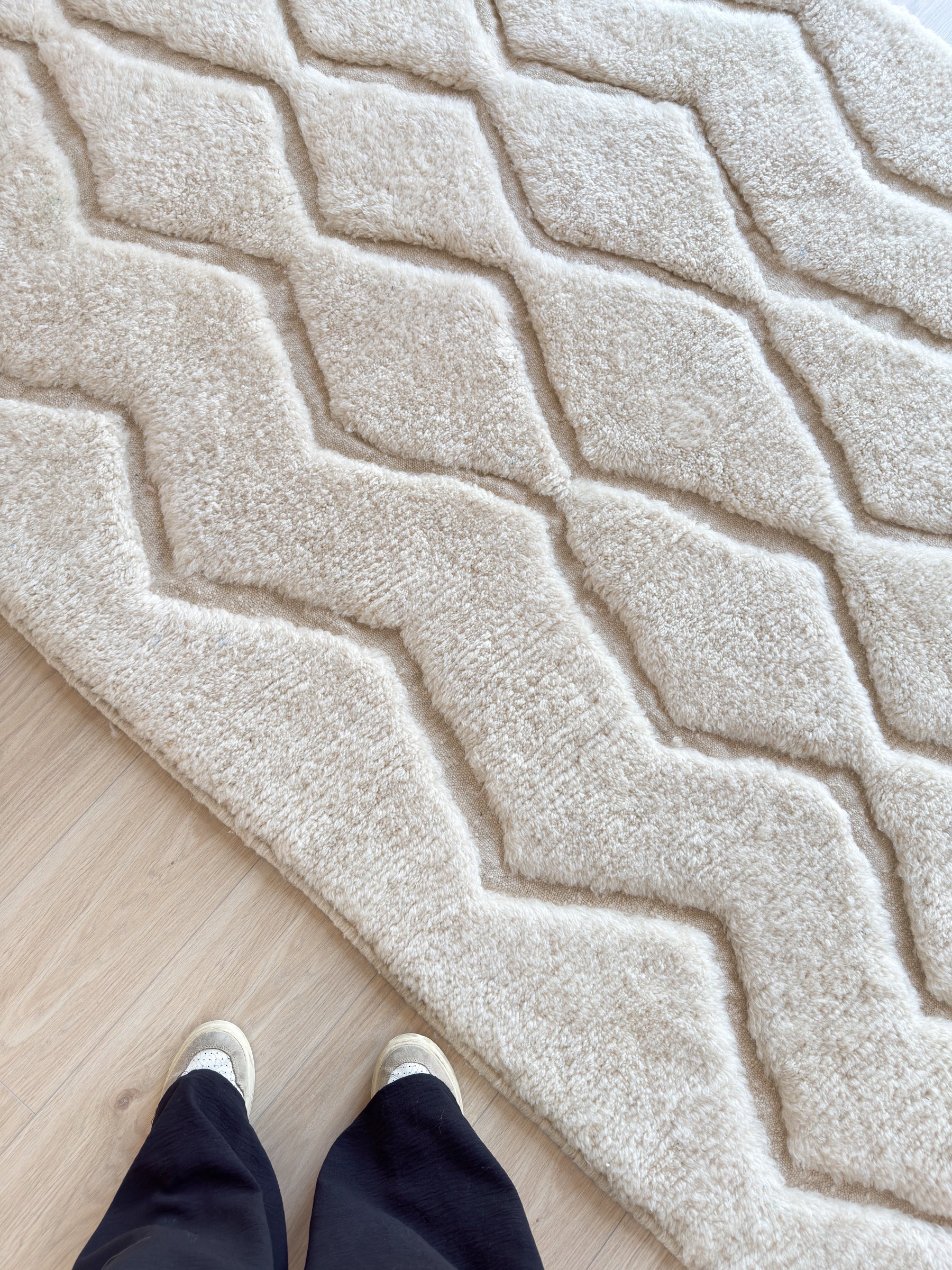 Tapis Beni Ouarain 153 x 271 cm - n°2514