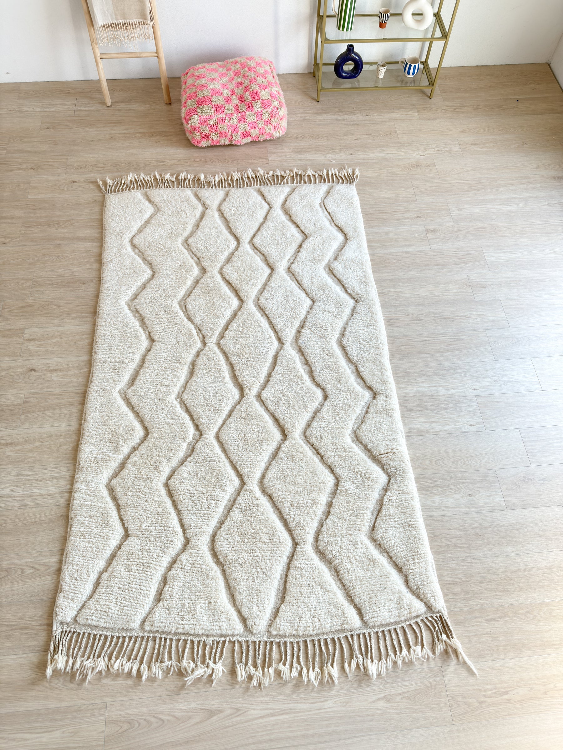 Tapis Beni Ouarain 153 x 271 cm - n°2514