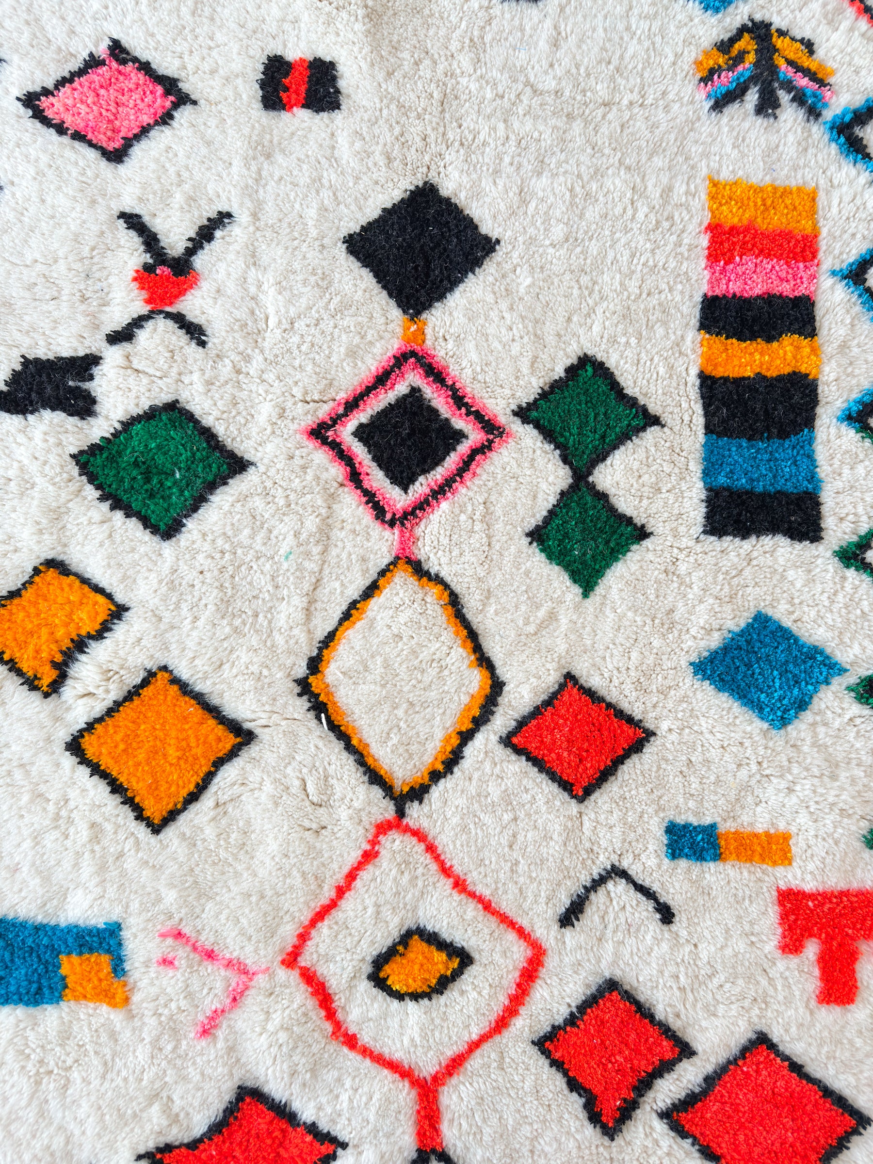 Bunter Berberteppich 153 x 280 cm - Nr. 2480