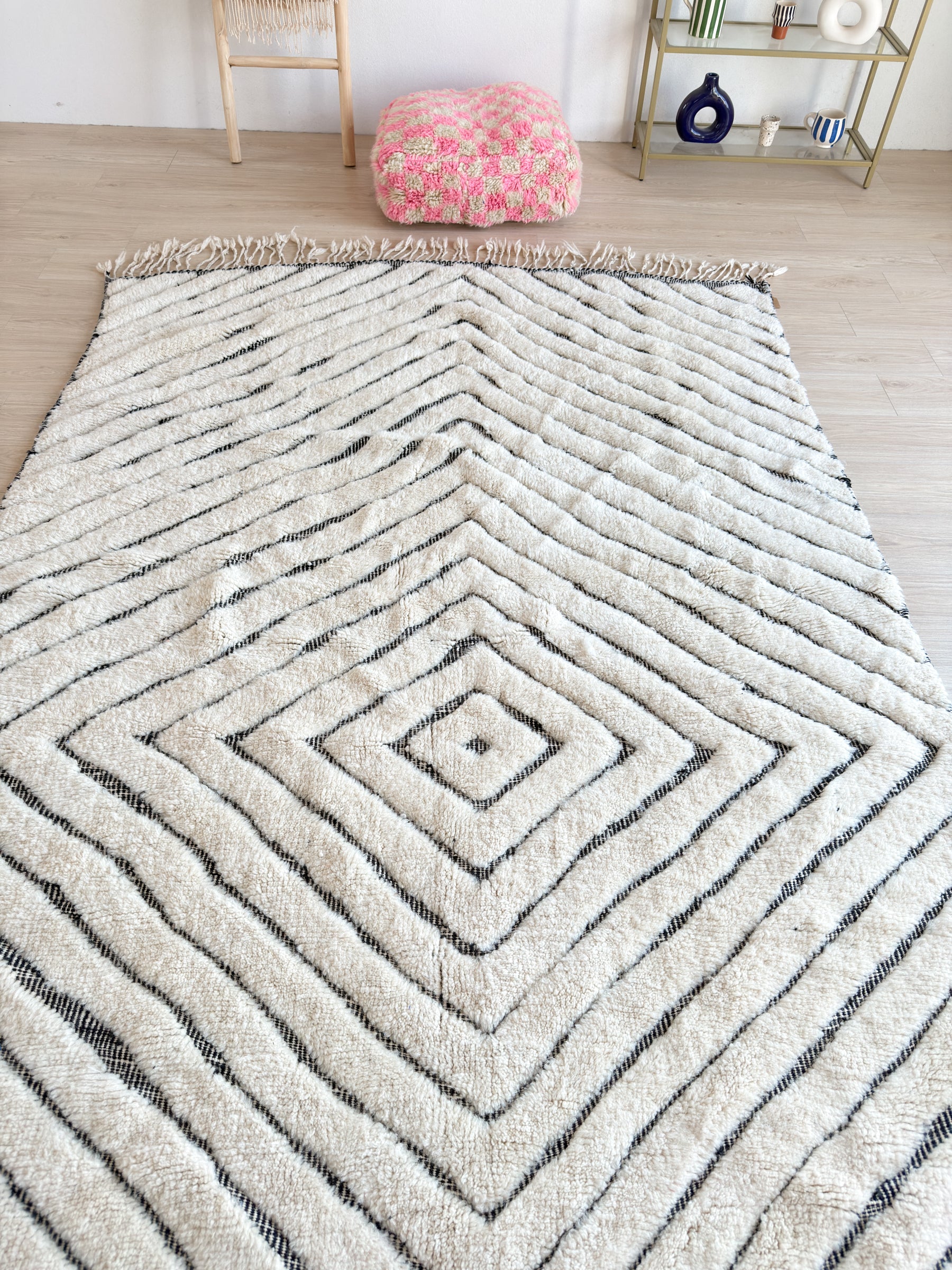 Beni Ouarain rug 195 x 360 cm - n°2501