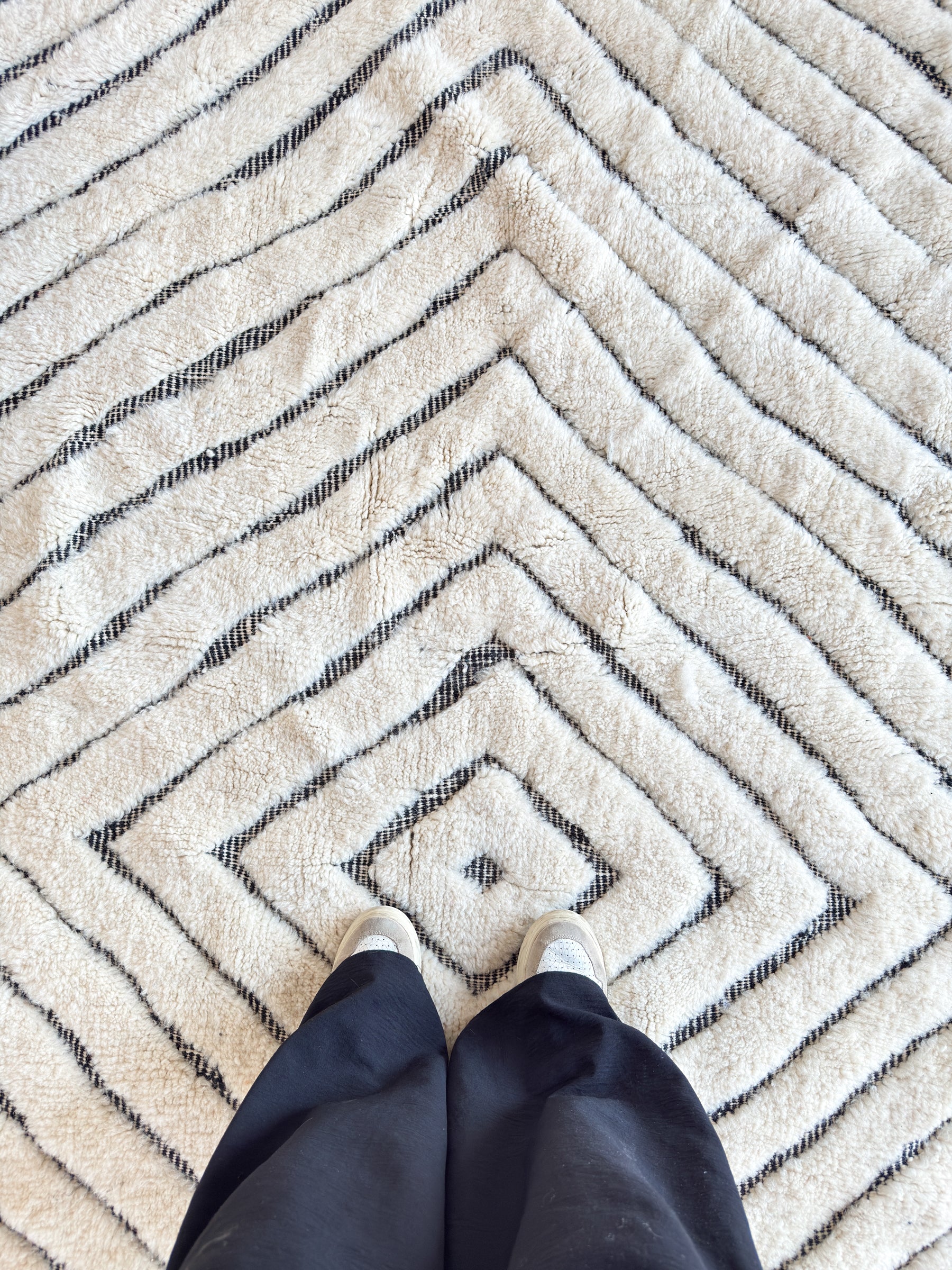 Beni Ouarain rug 195 x 360 cm - n°2501