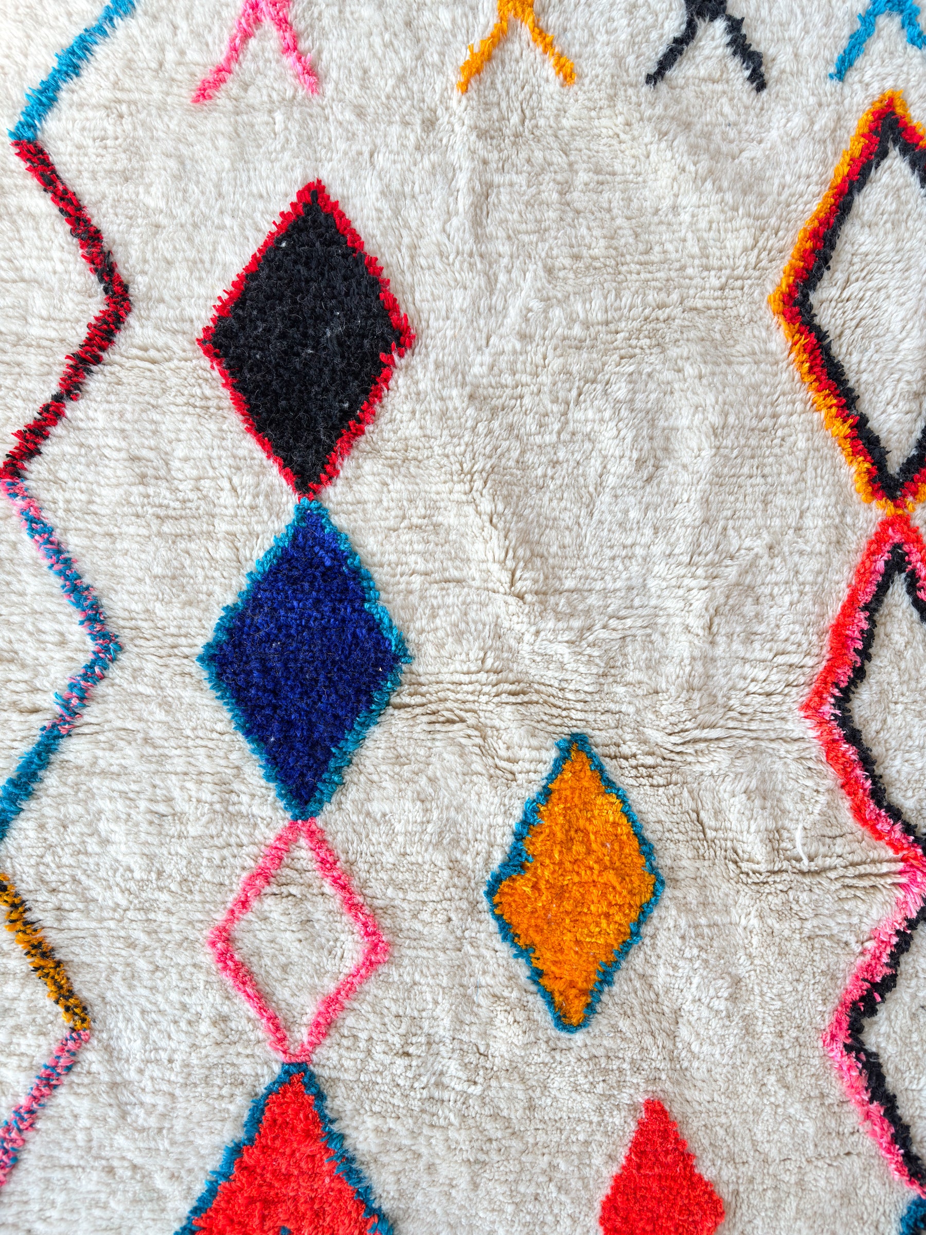 Tapis berbère coloré 210 x 327 cm - n°2477