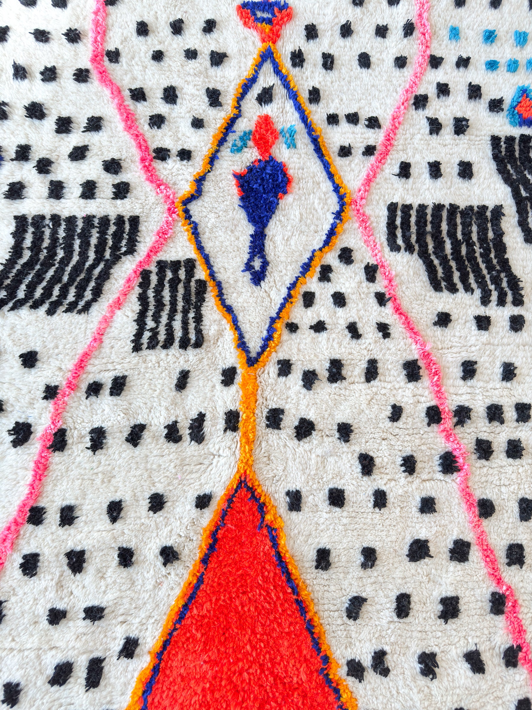 Tapis berbère coloré 155 x 260 cm - n°2497