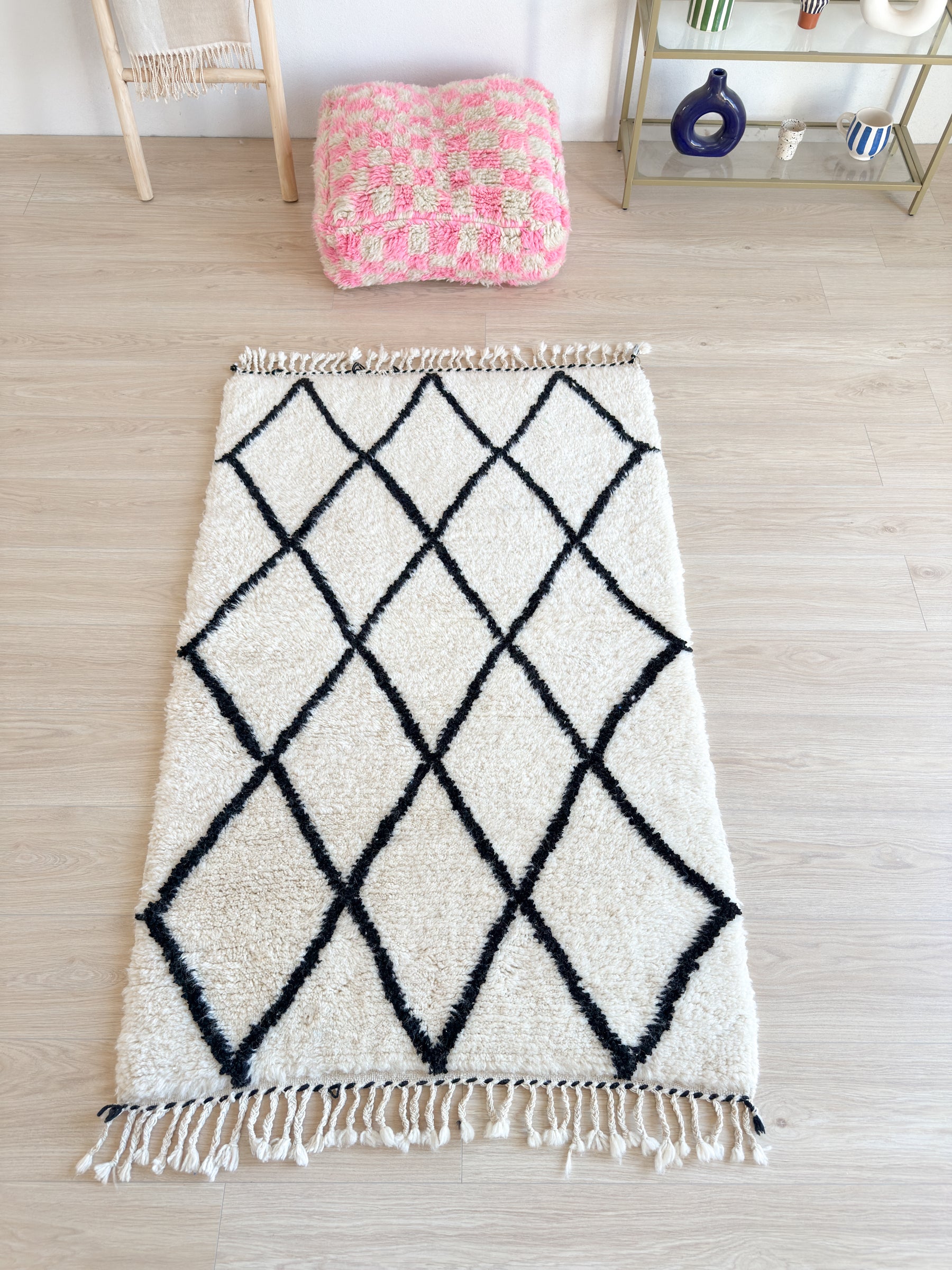 Tapis Beni Ouarain 150 x 280 cm - n°2517