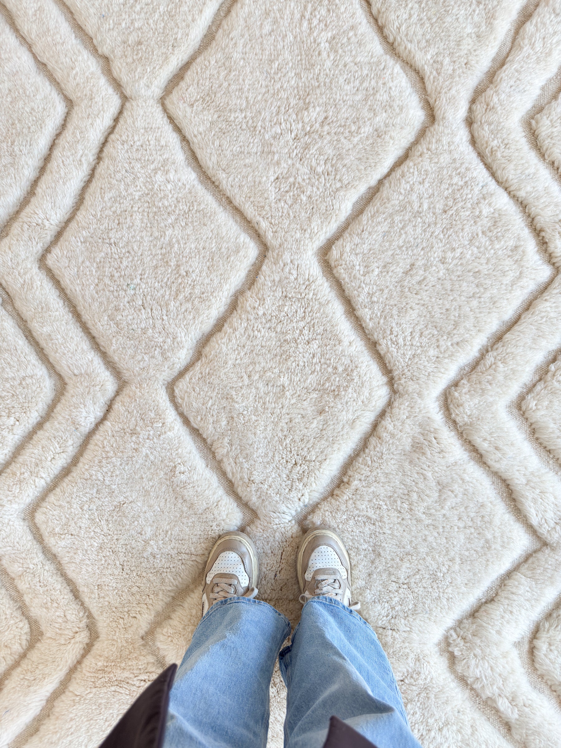 Tapis Beni Ouarain 150 x 287 cm - n°2519