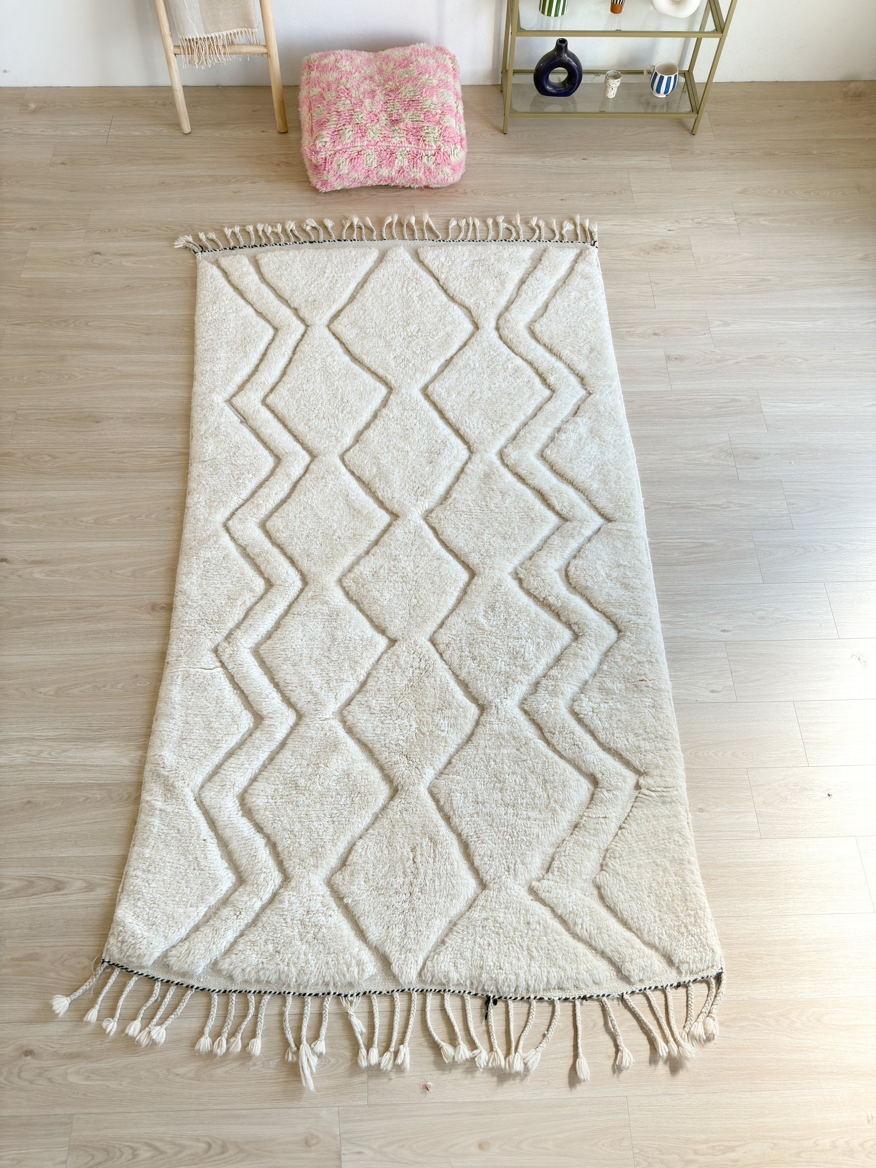 Tapis Beni Ouarain 150 x 287 cm - n°2519