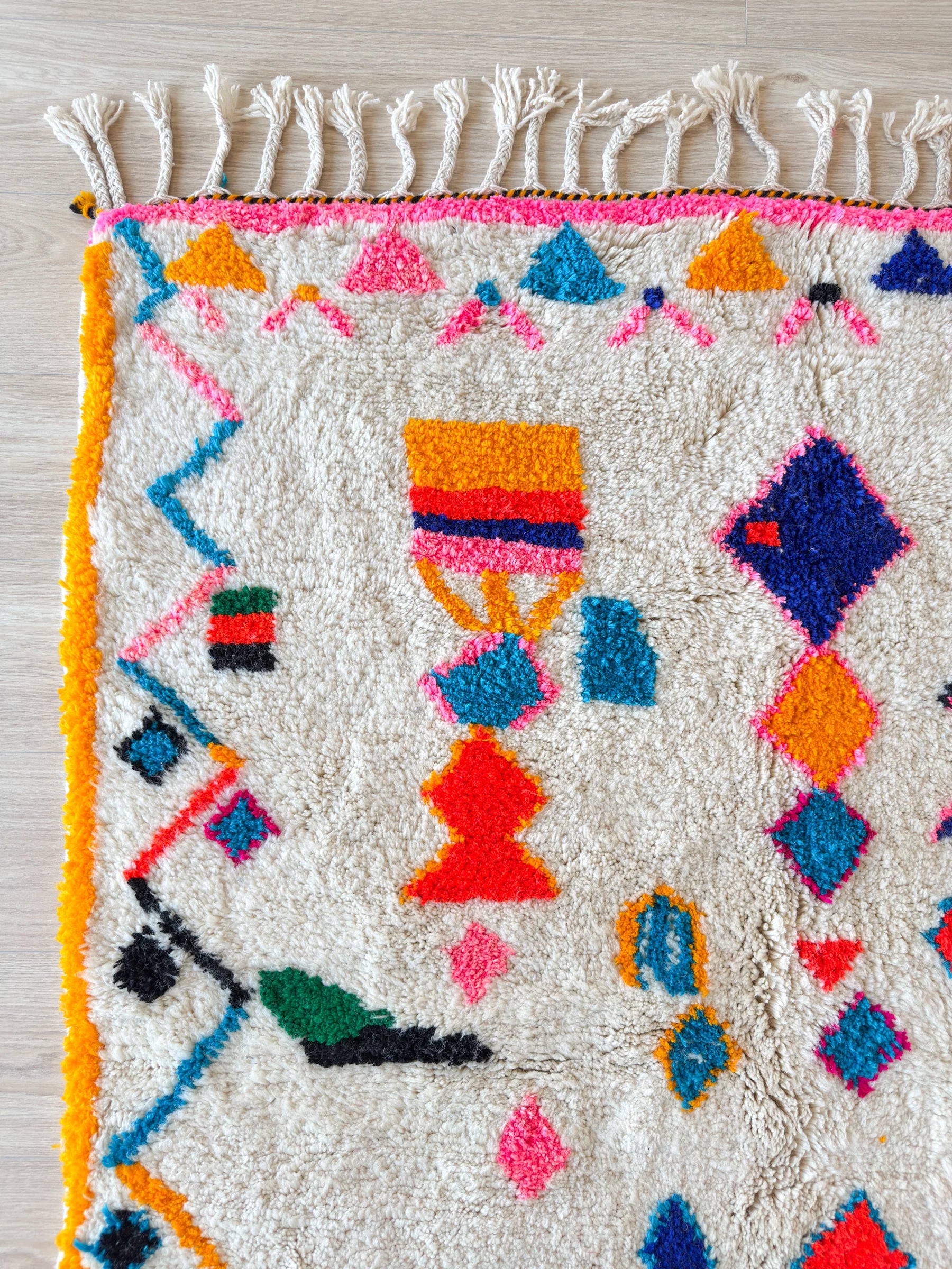 Tapis berbère coloré 147 x 233 cm - n°2570
