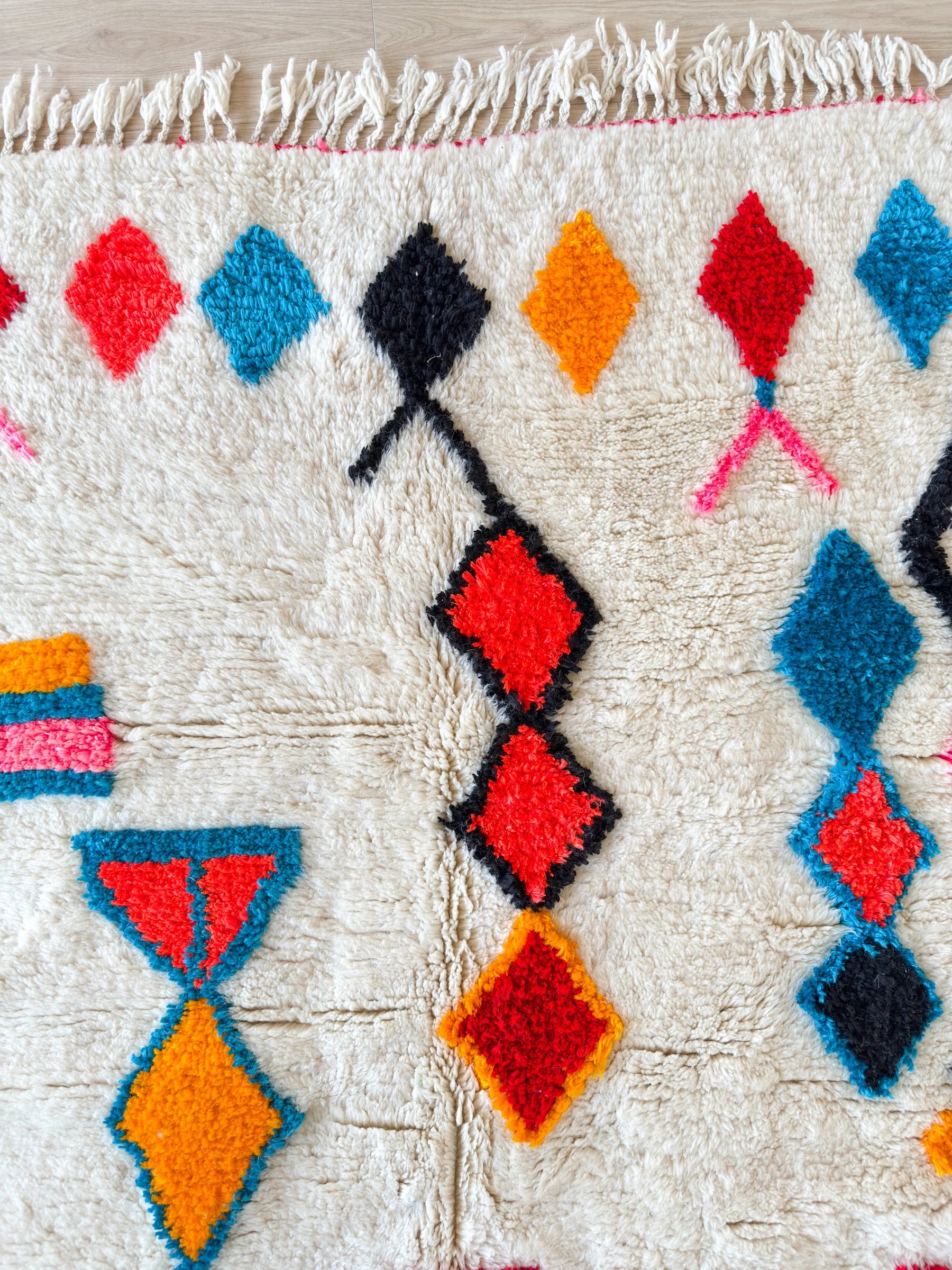 Tapis berbère coloré 137 x 250 cm - n°2566