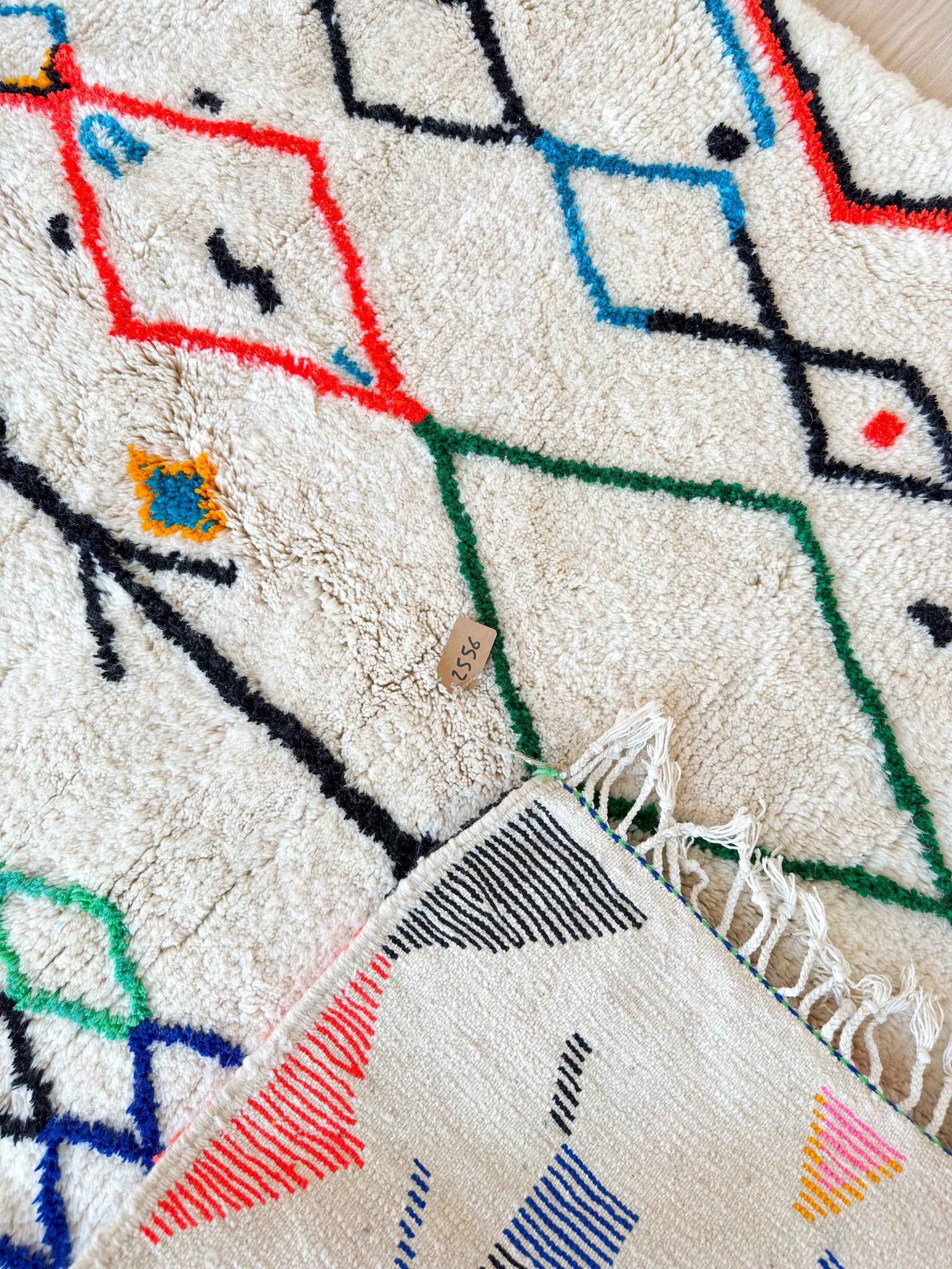 Tapis berbère coloré 147 x 214 cm - n°2556
