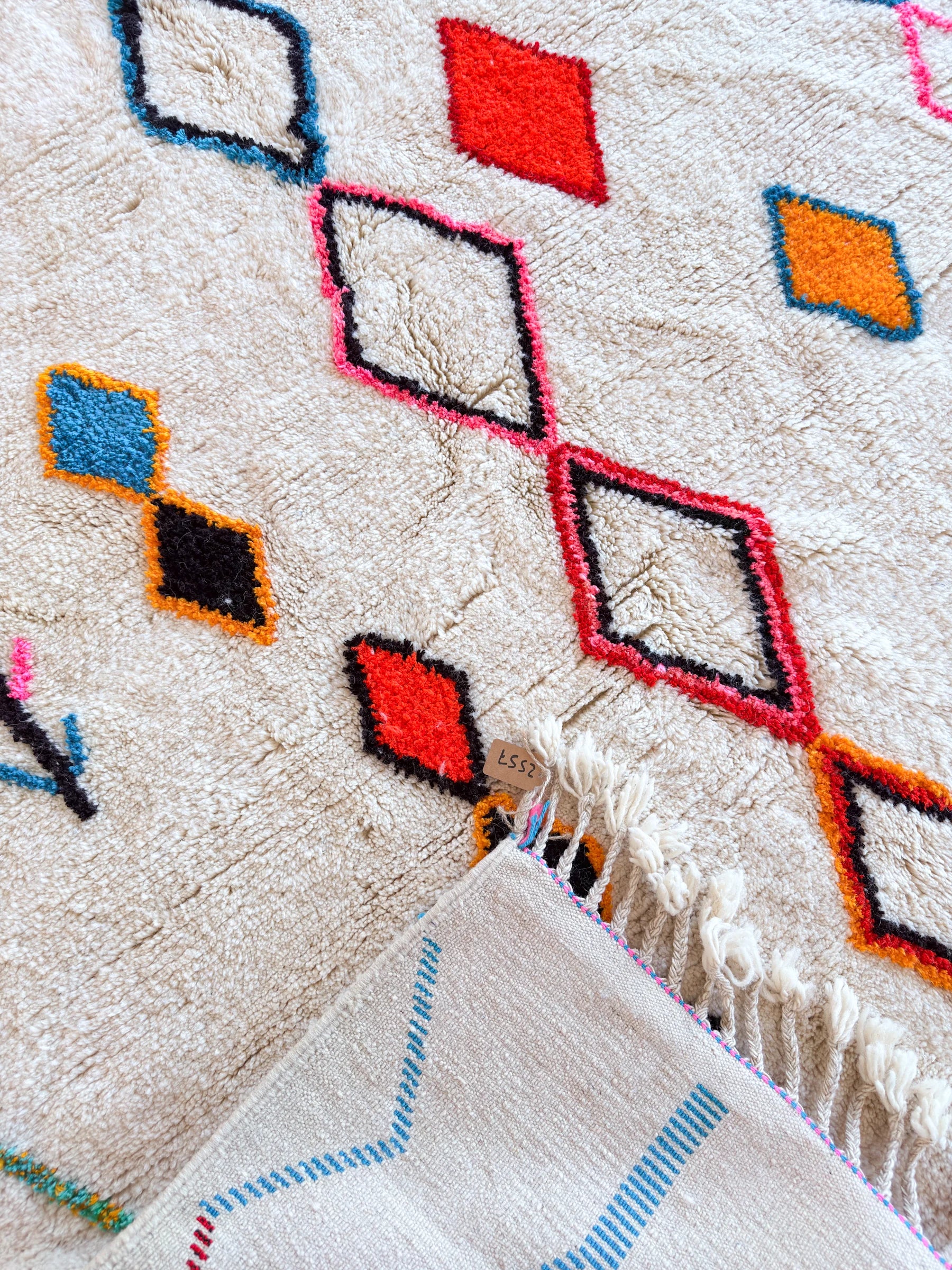 Tapis berbère coloré 199 x 320 cm - n°2557