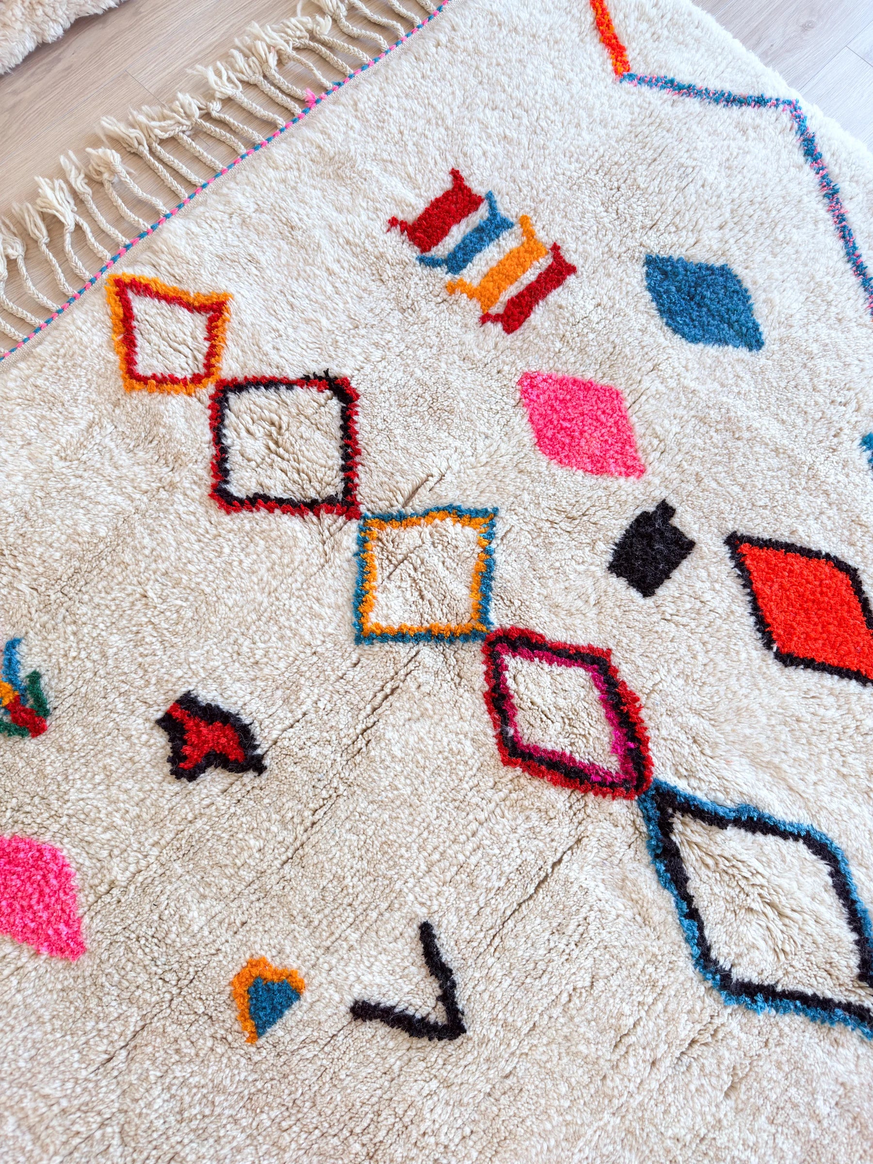 Tapis berbère coloré 199 x 320 cm - n°2557