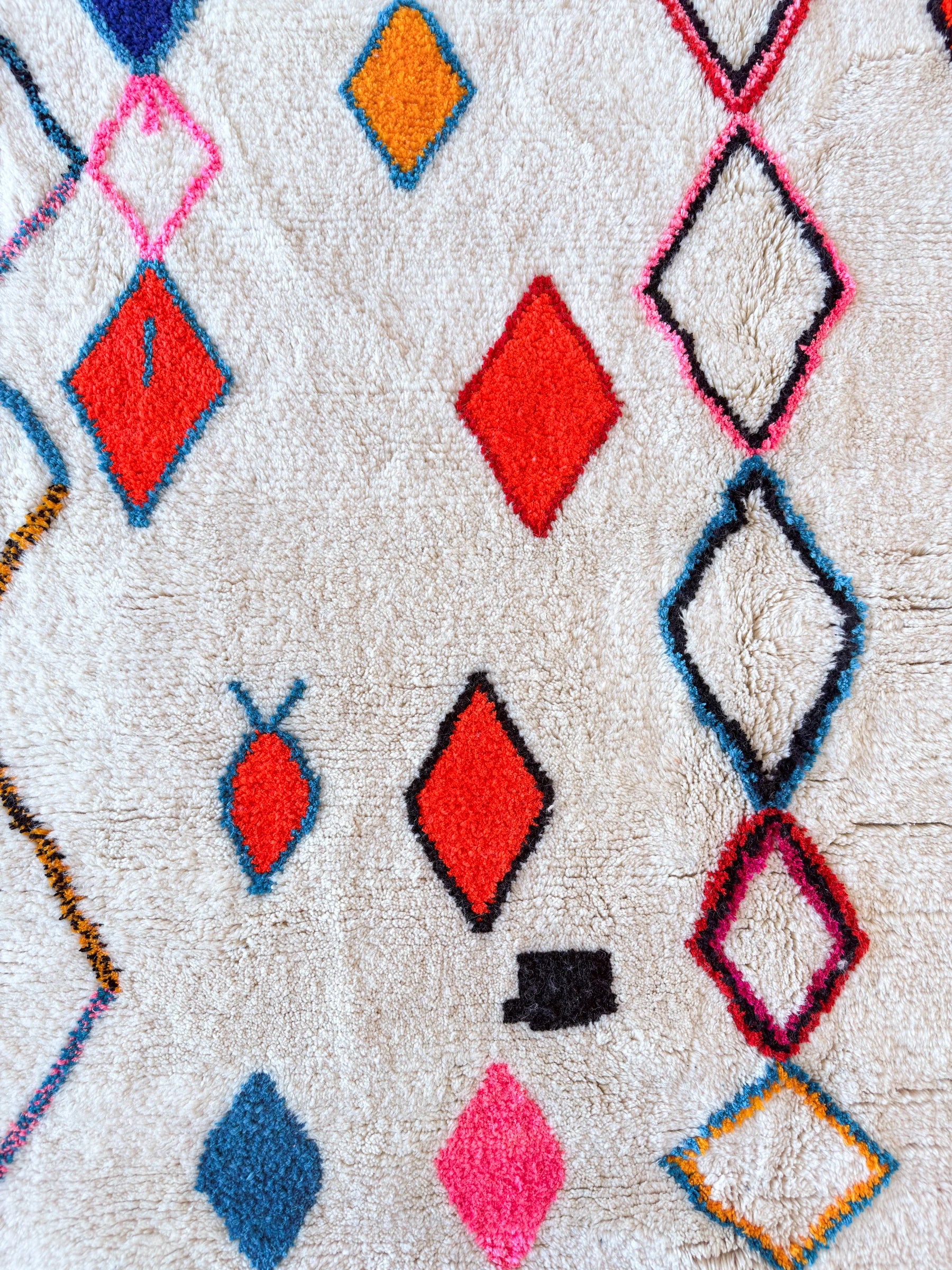 Tapis berbère coloré 199 x 320 cm - n°2557