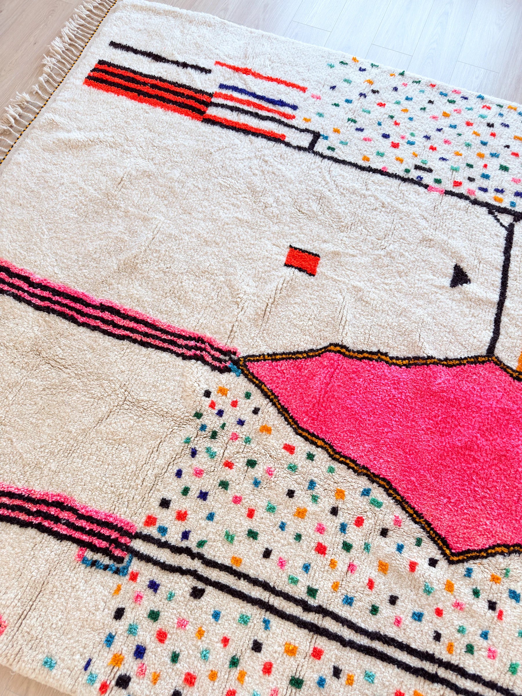 Tapis berbère coloré 255 x 362 cm - n°2541
