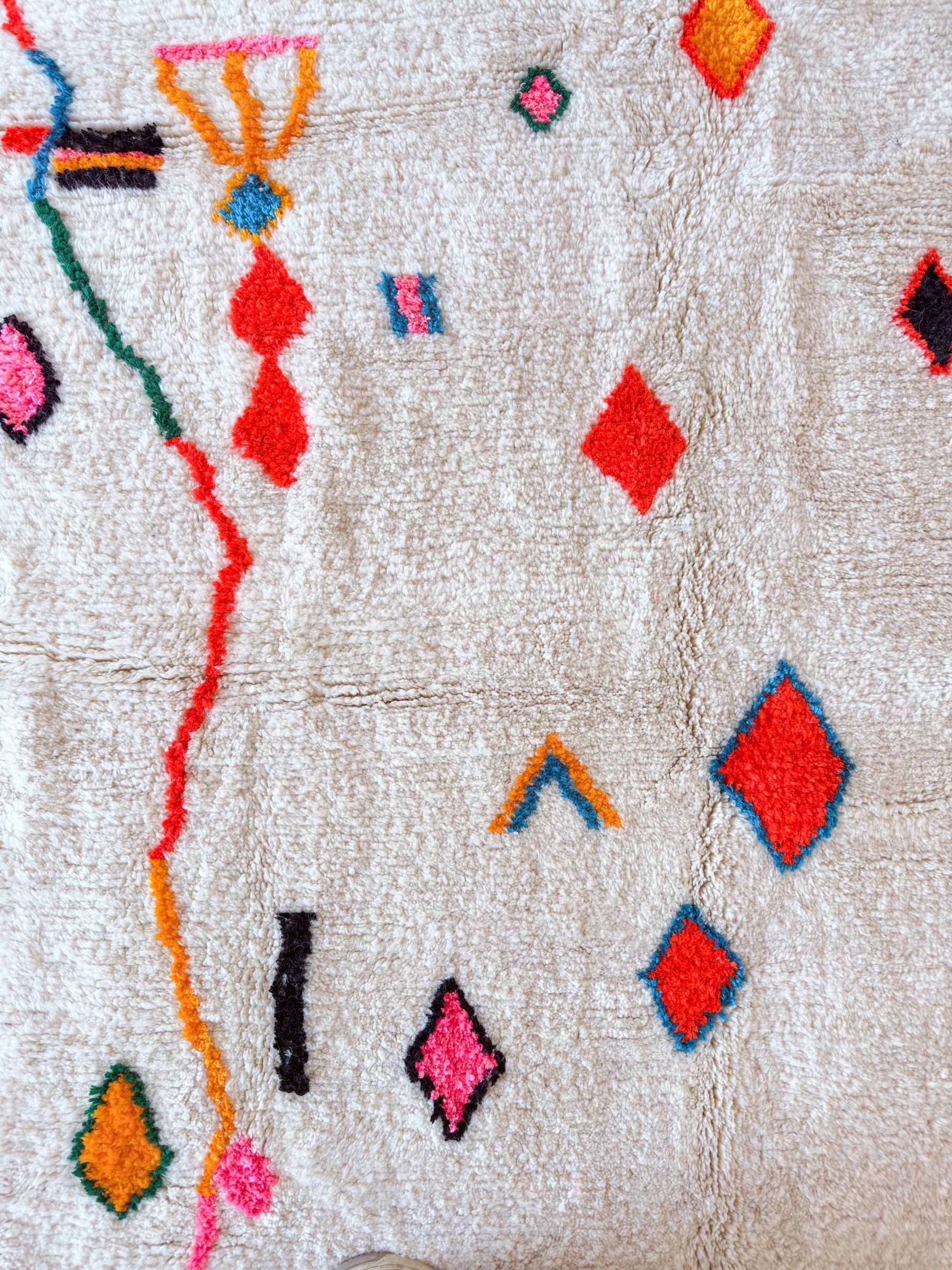 Tapis berbère coloré 206 x 330 cm - n°2563