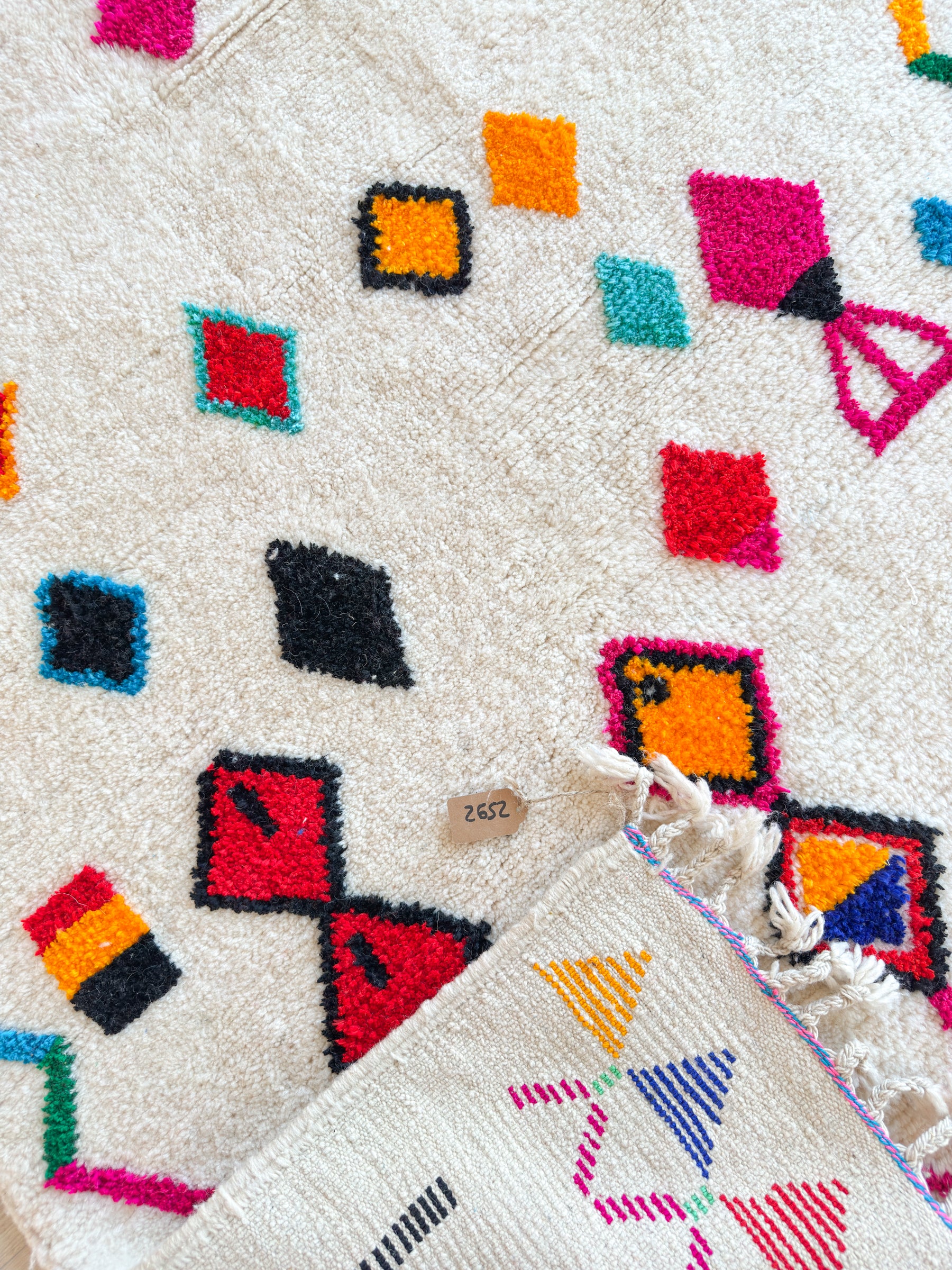 Tapis berbère coloré 146 x 248 cm - n°2592