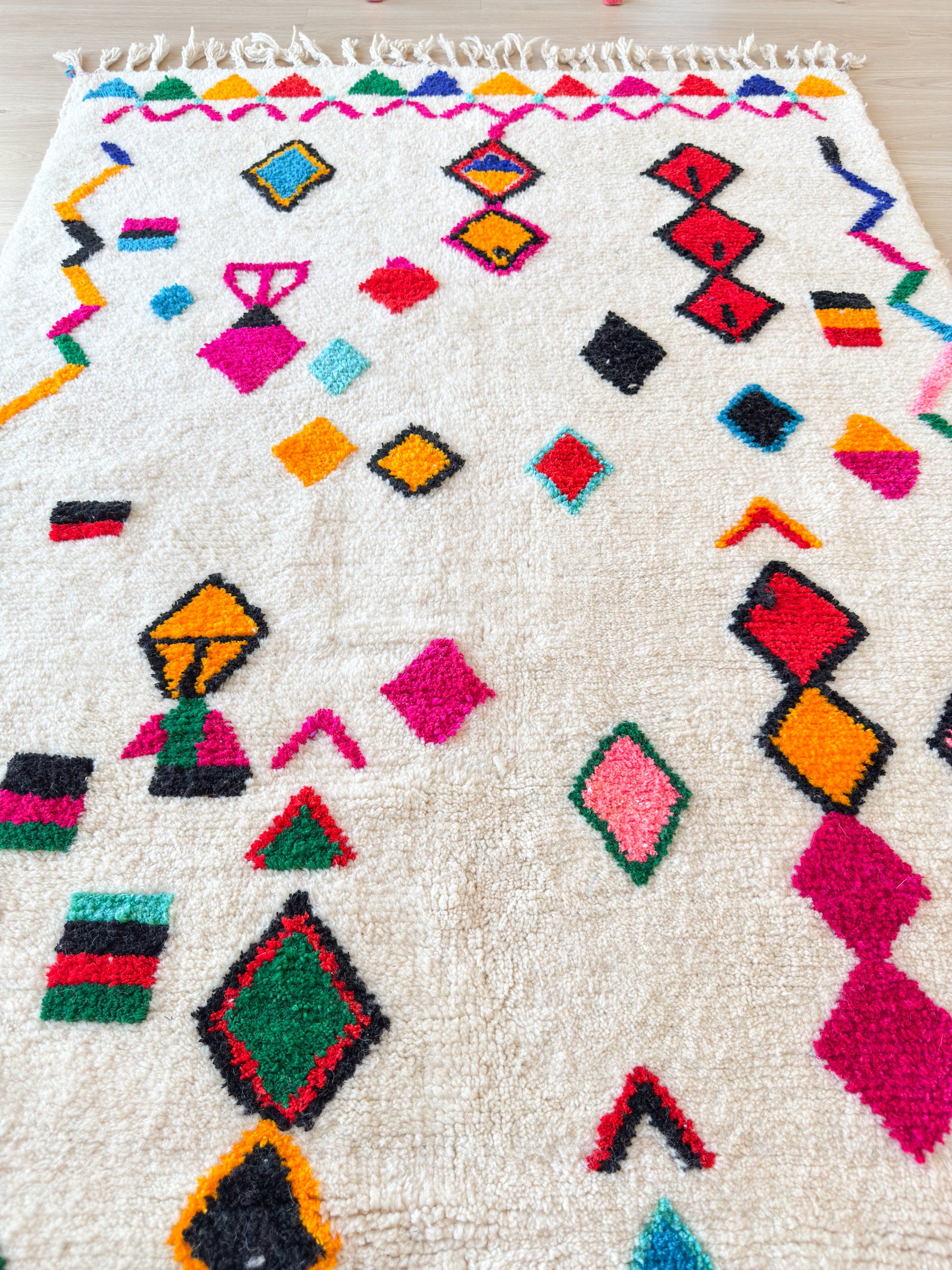 Tapis berbère coloré 146 x 248 cm - n°2592