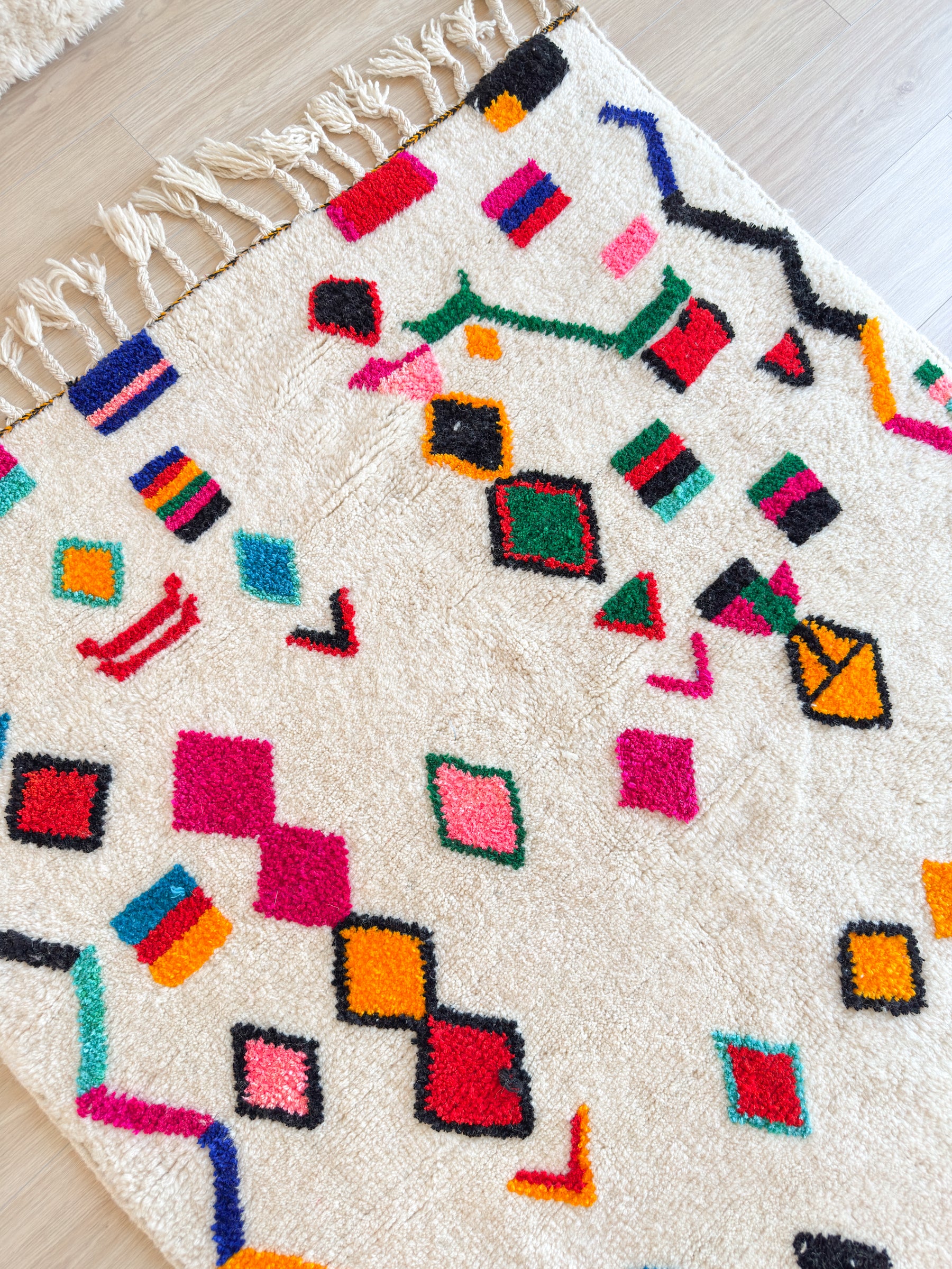 Tapis berbère coloré 146 x 248 cm - n°2592
