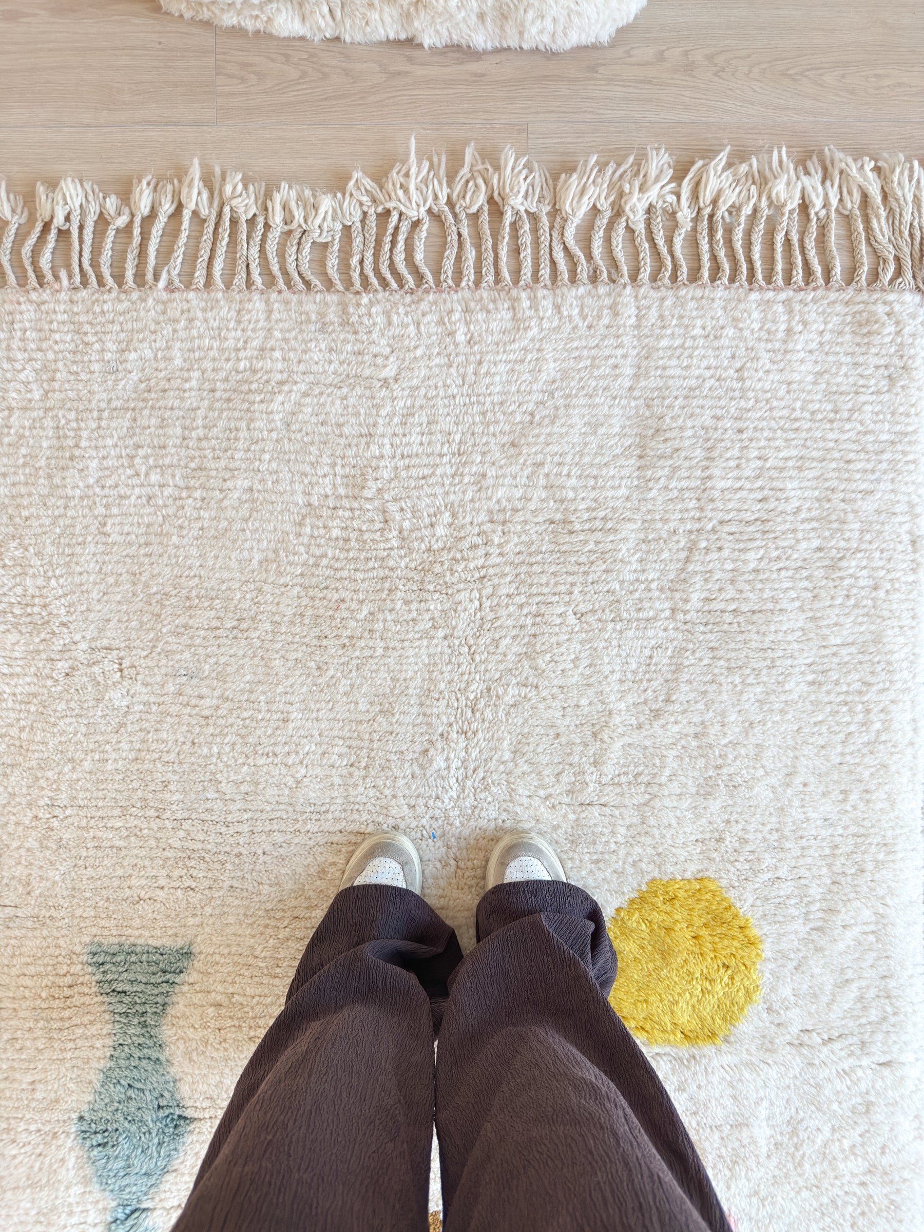 Tapis berbère coloré 123 x 197 cm - n°2582