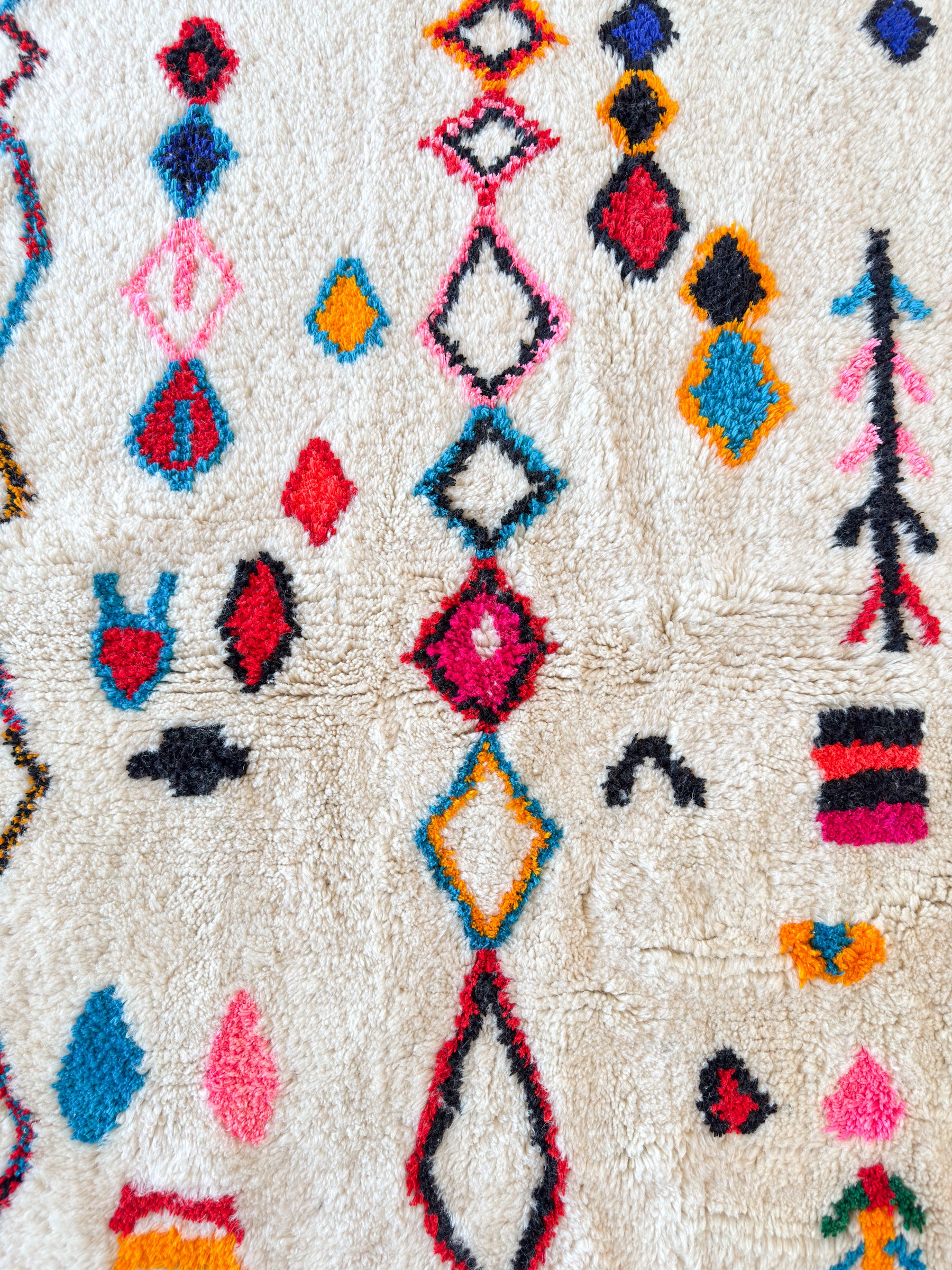 Tapis berbère coloré 109 x 178 cm - n°2577