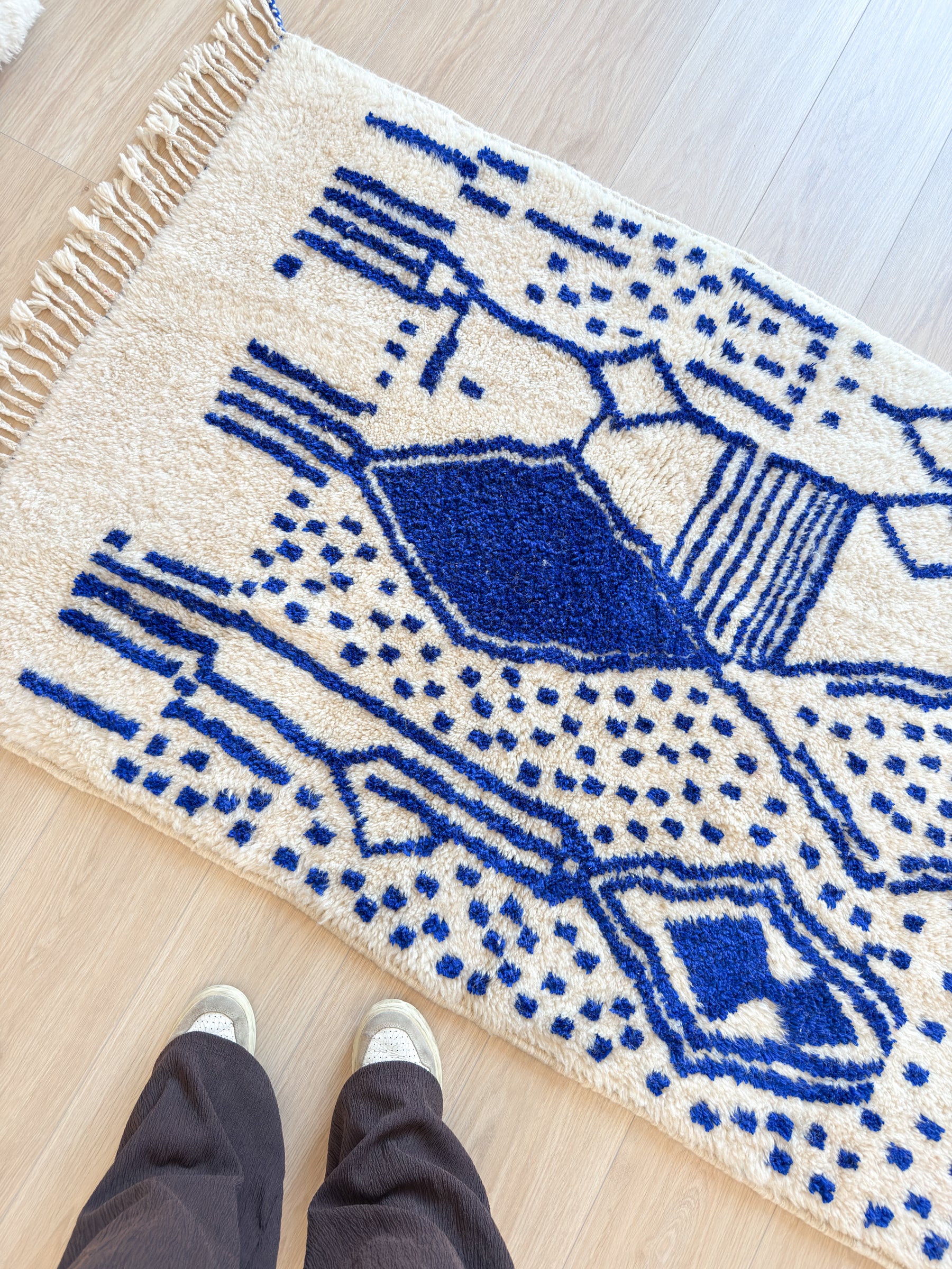 Tapis berbère coloré 103 x 168 cm - n°2608
