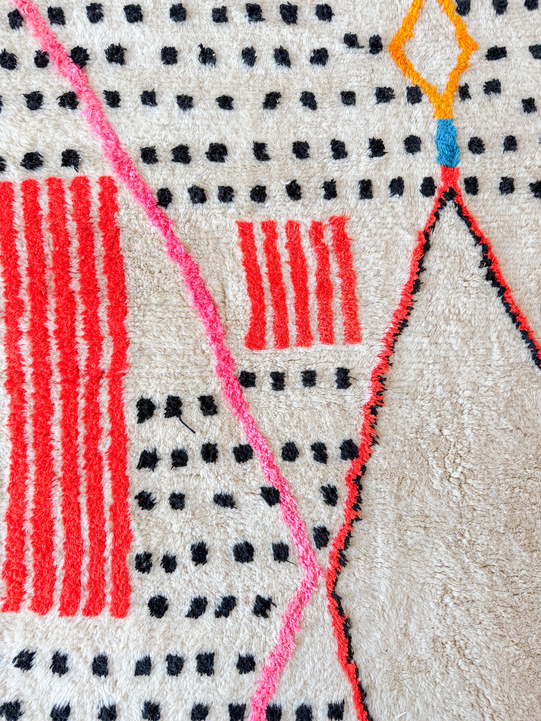 Tapis berbère coloré 200 x 314 cm - n°2600