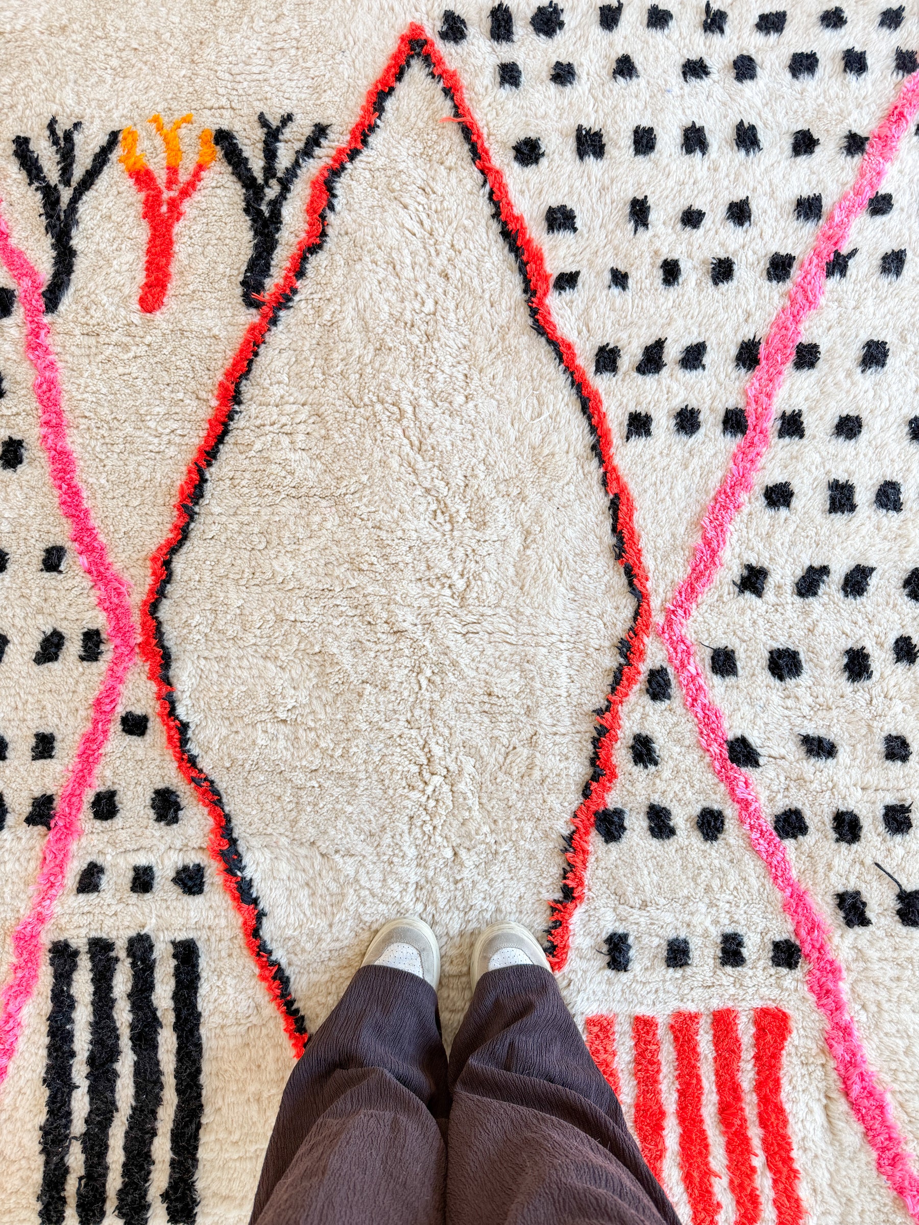 Tapis berbère coloré 200 x 314 cm - n°2600