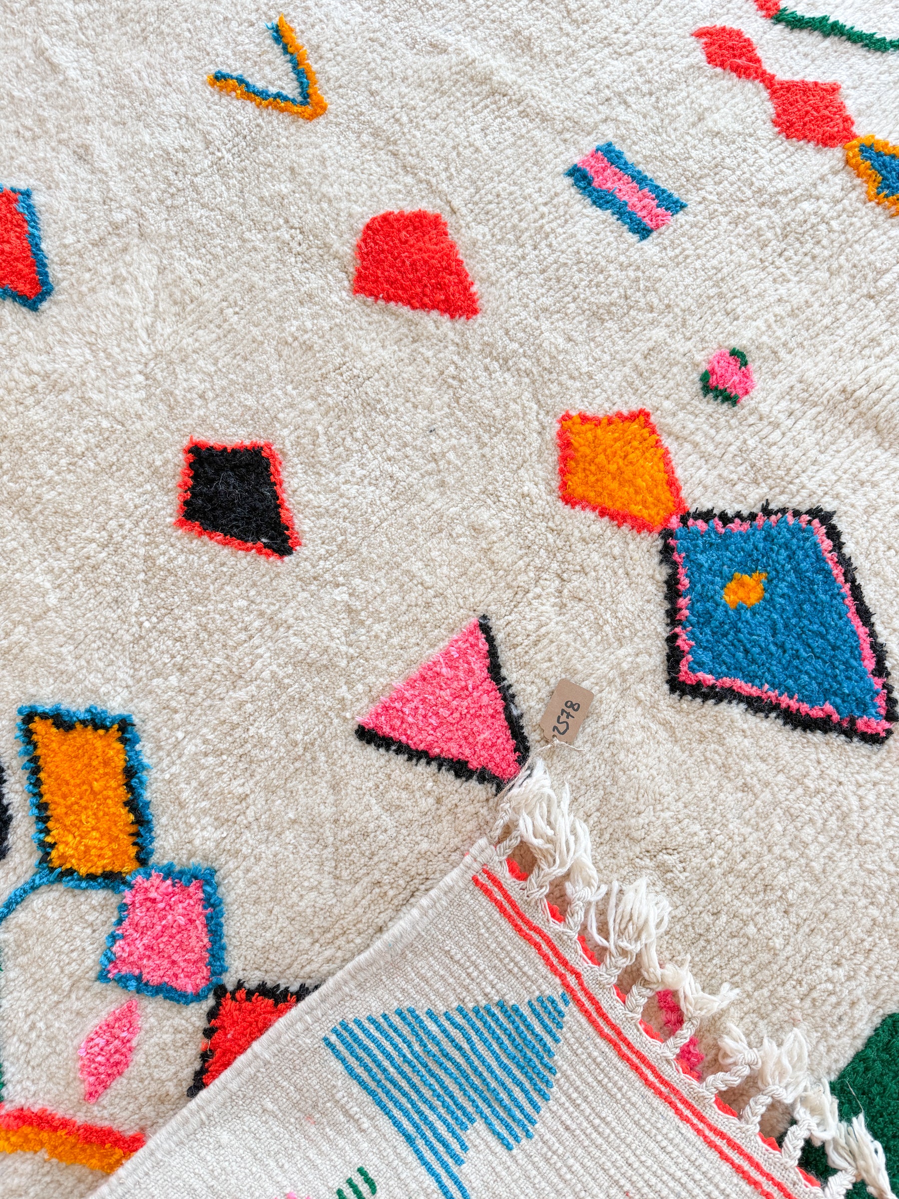 Tapis berbère coloré 192 x 310 cm - n°2578