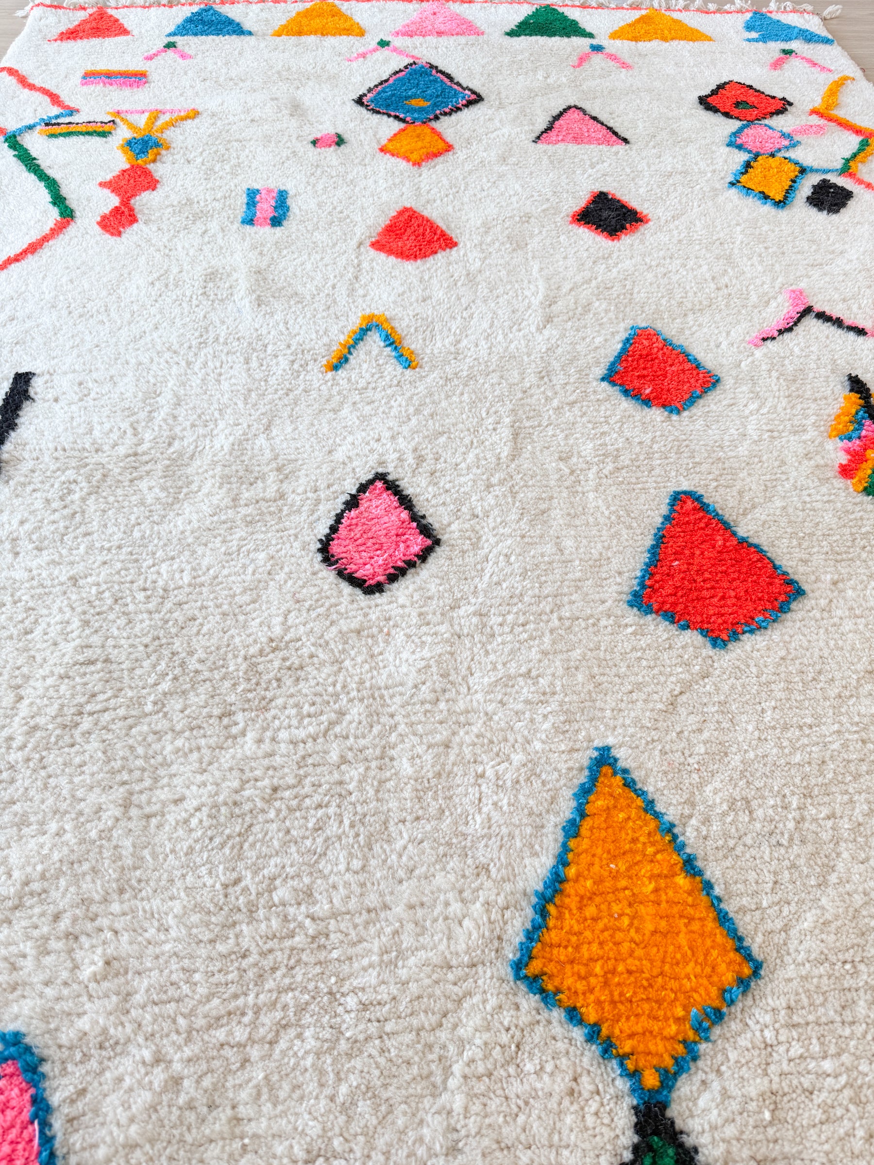 Tapis berbère coloré 192 x 310 cm - n°2578