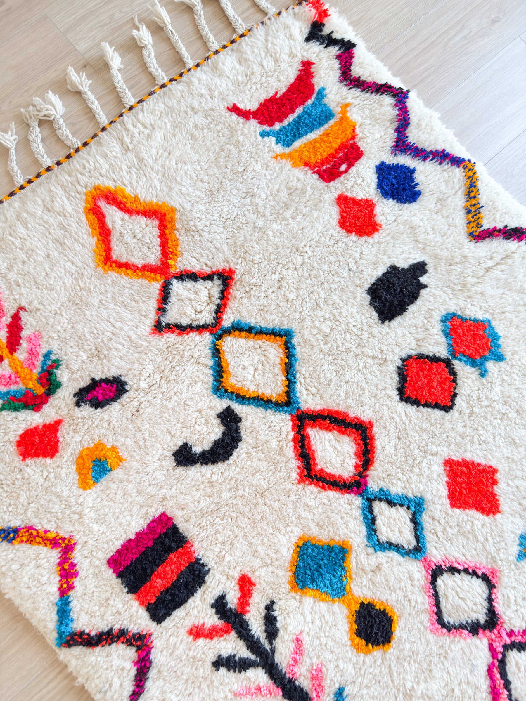 Tapis berbère coloré 142 x 240 cm - n°2598
