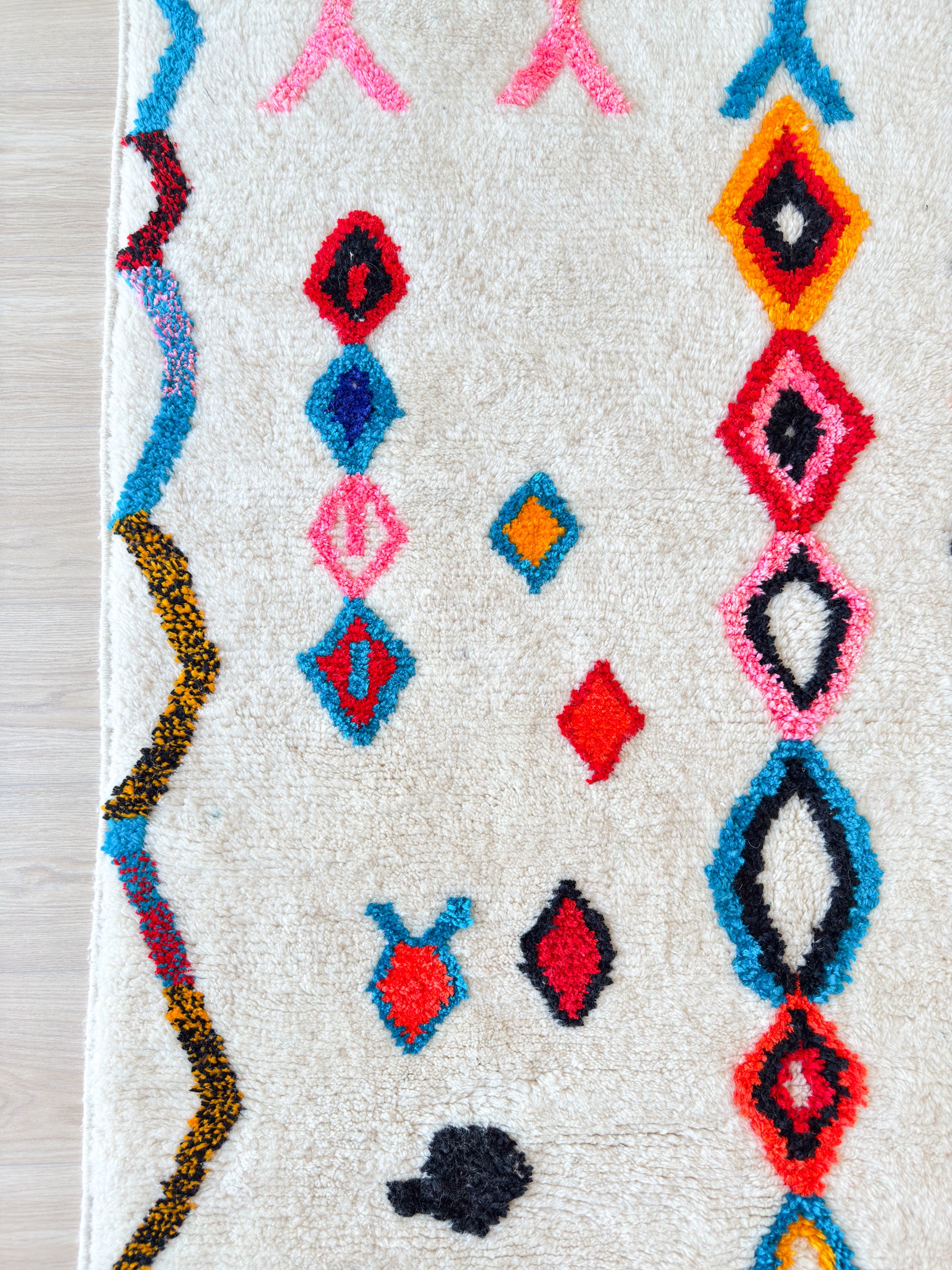 Tapis berbère coloré 148 x 218 cm - n°2588