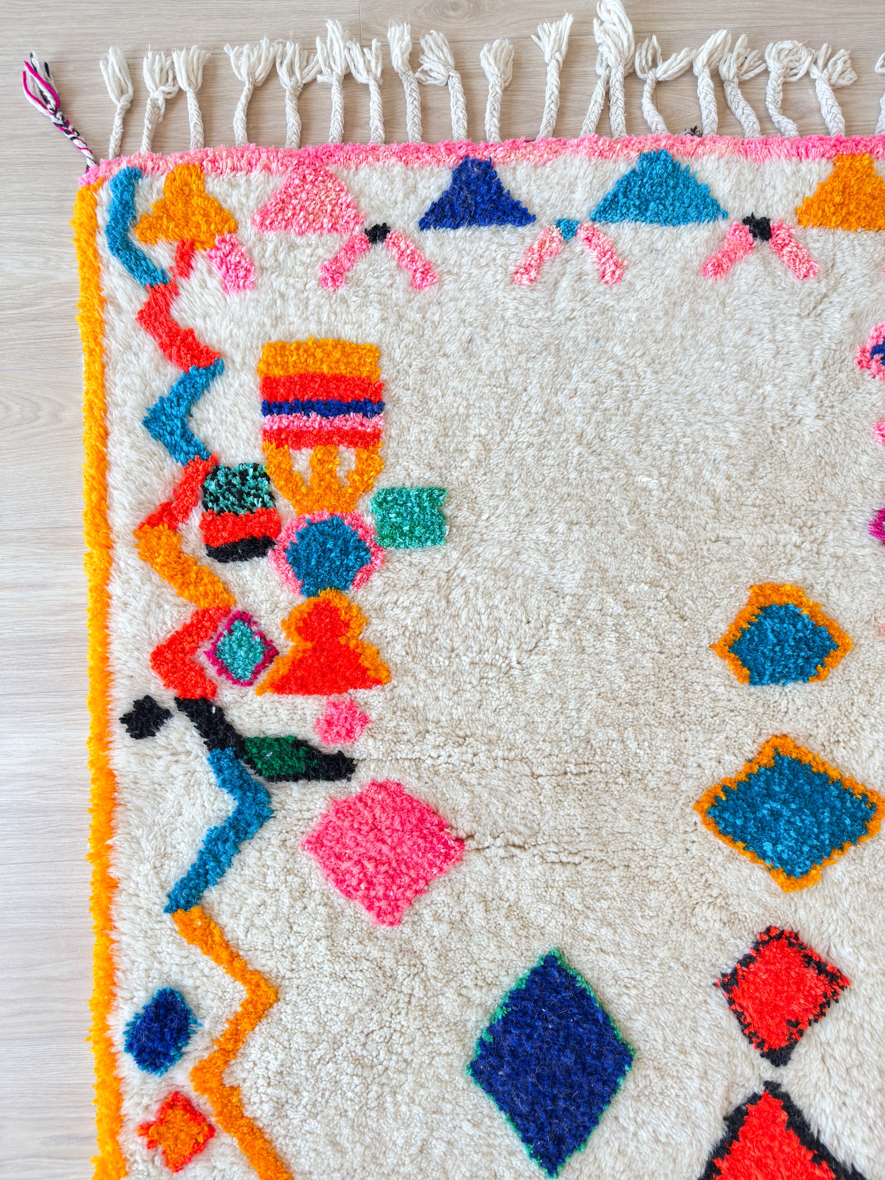 Tapis berbère coloré 160 x 239 cm - n°2590