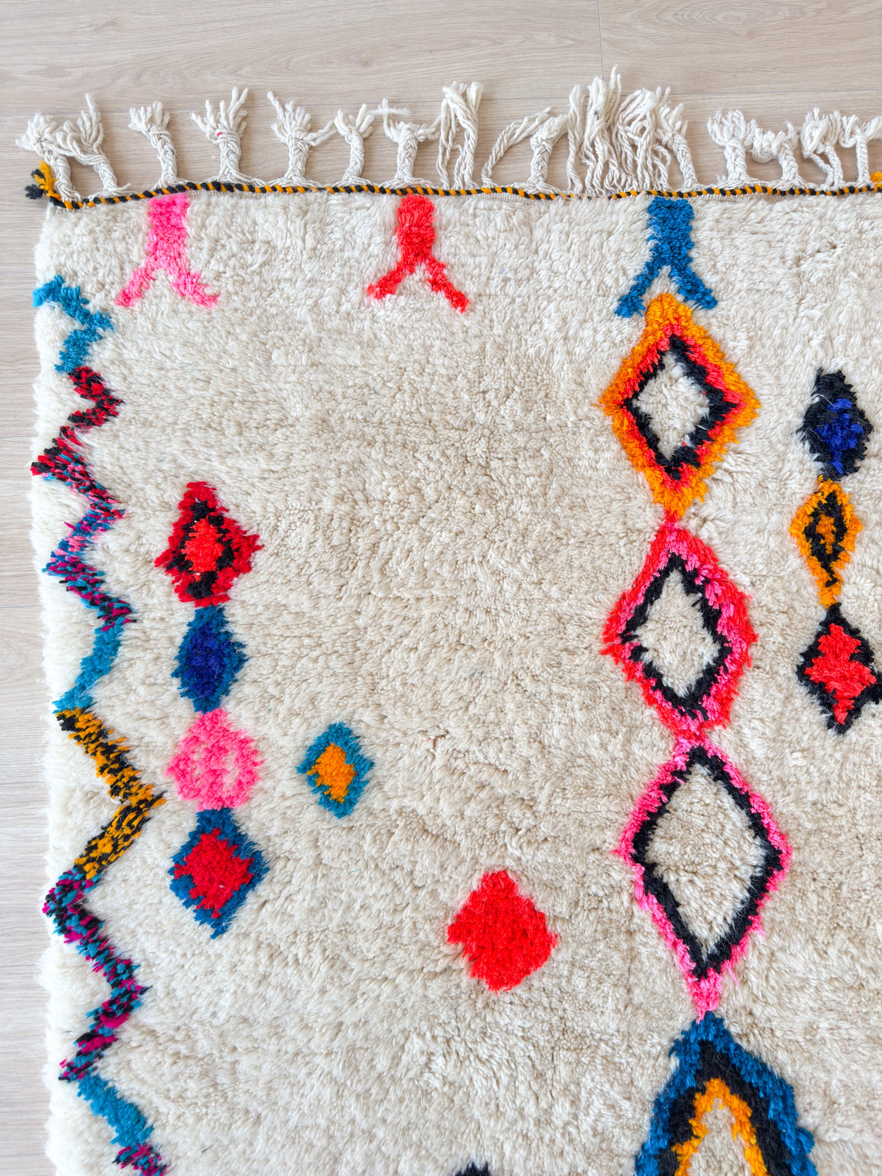 Tapis berbère coloré 150 x 266 cm - n°2610