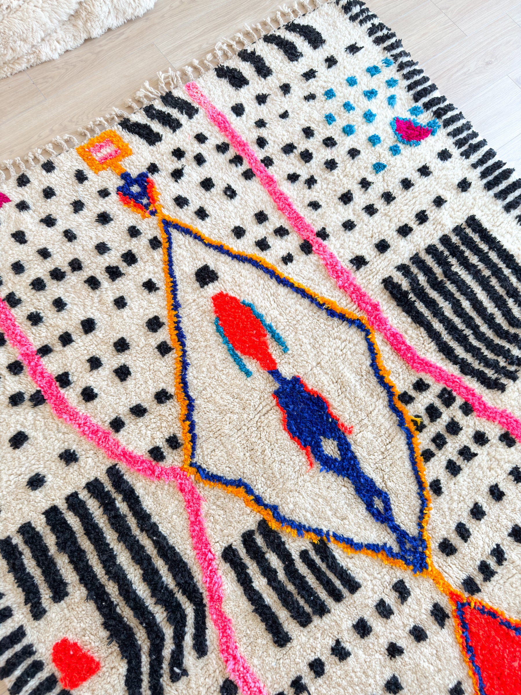 Tapis berbère coloré 191 x 315 cm - n°2621