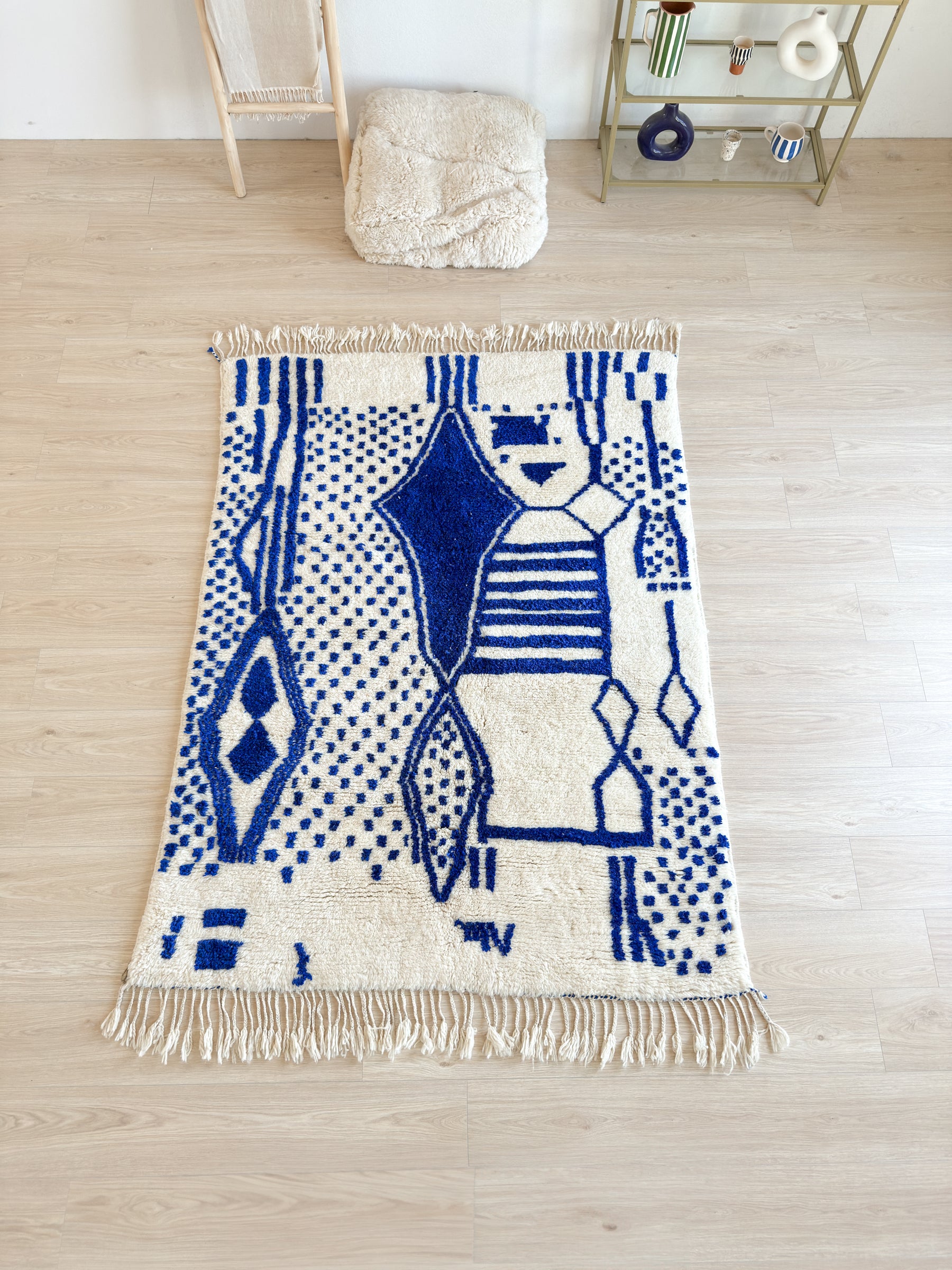 Tapis berbère coloré 155 x 225 cm - n°2630