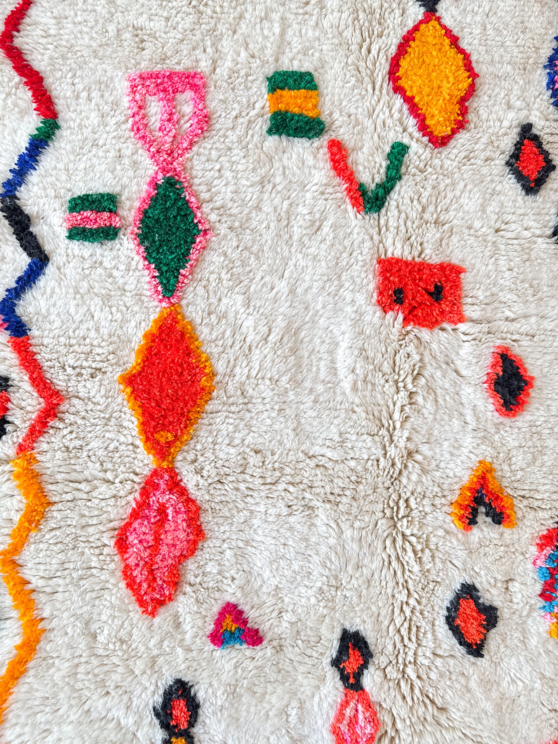 Tapis berbère coloré 160 x 278 cm - n°2643